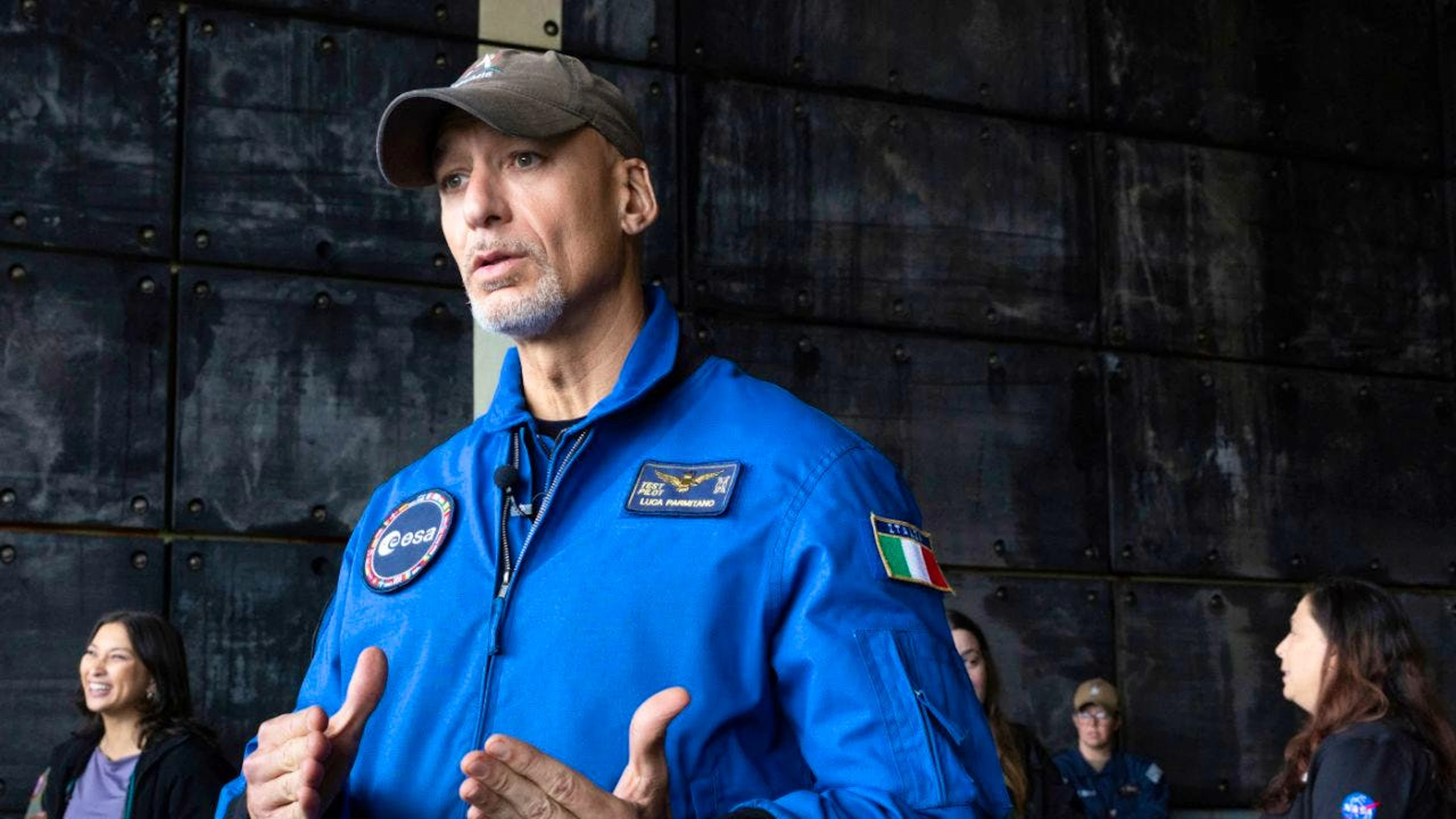 Er fliegt mit in «Artemis 3»: der italienische Astronaut Luca Parmitano. (Archivbild)