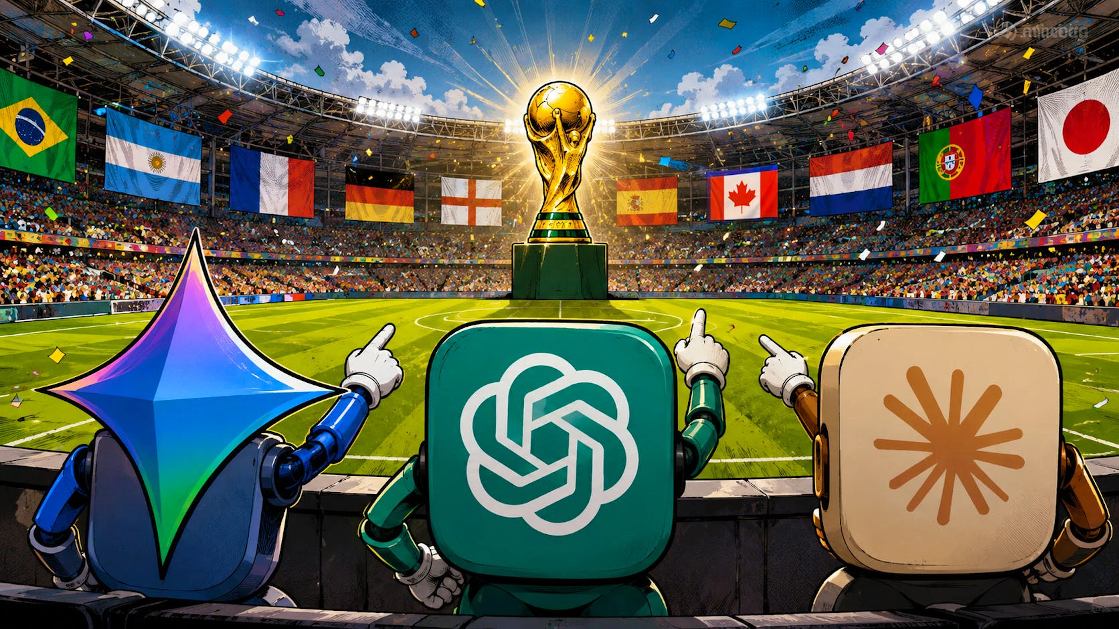 Die verschiedenen KI-Modelle tendieren bezüglich Weltmeister-Wahl in eine ähnliche Richtung.