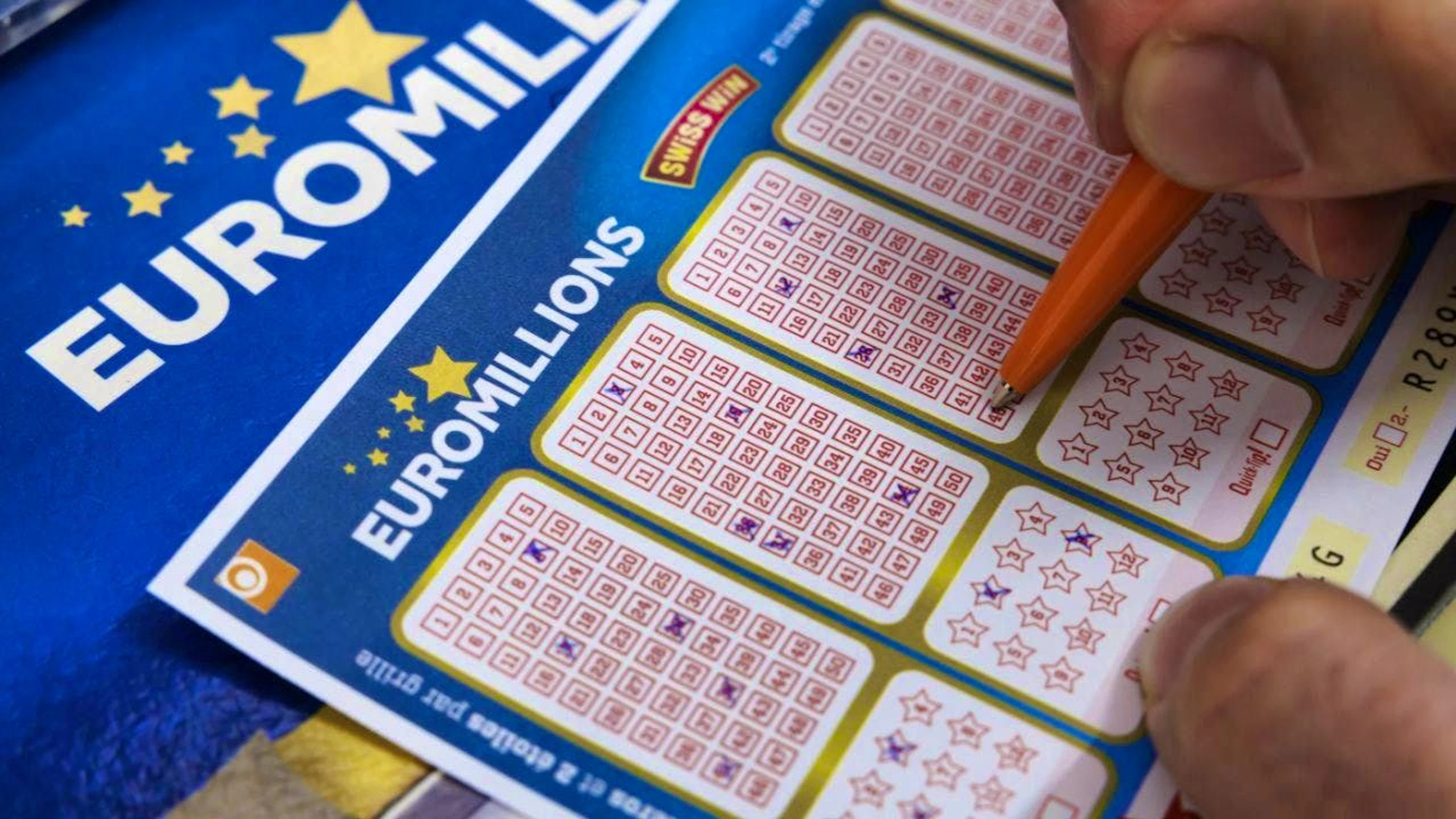 The Euro Millions jackpot for the next draw on Friday is worth 16 million francs. (archive picture)