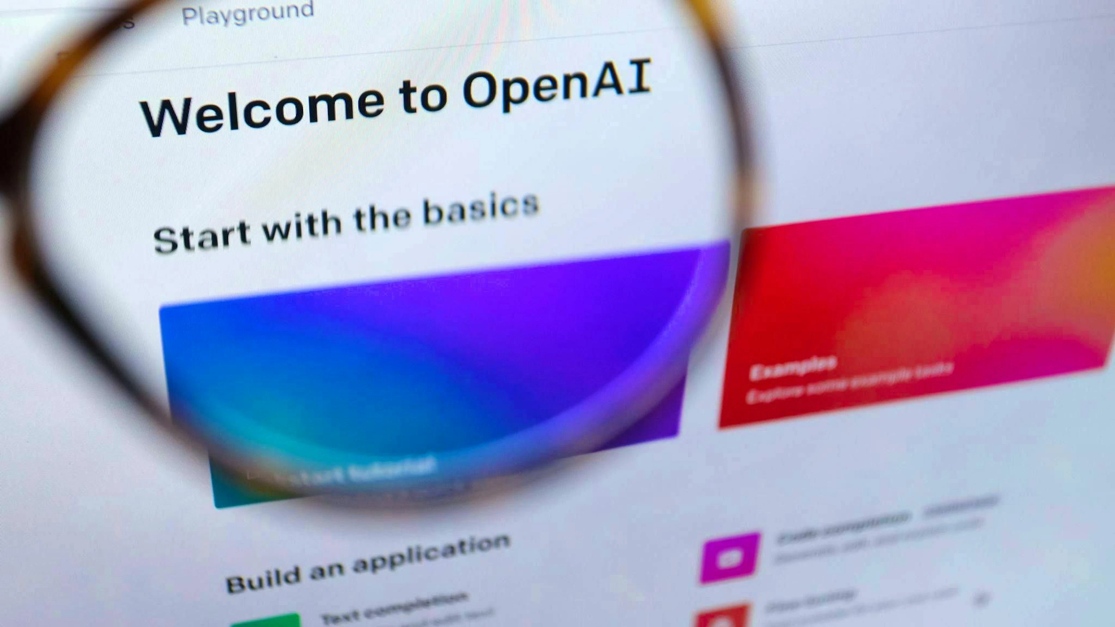 OpenAI has become world-famous as the company behind the AI chatbot ChatGPT. (archive image)