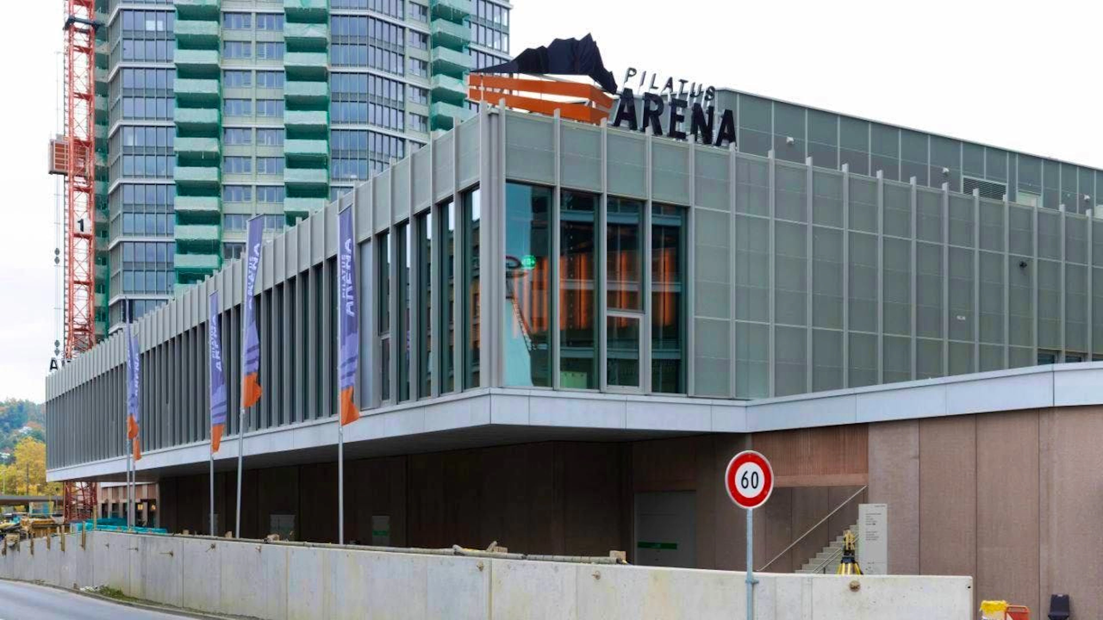 The Pilatus Arena is the new home of HC Kriens-Lucerne's goalies