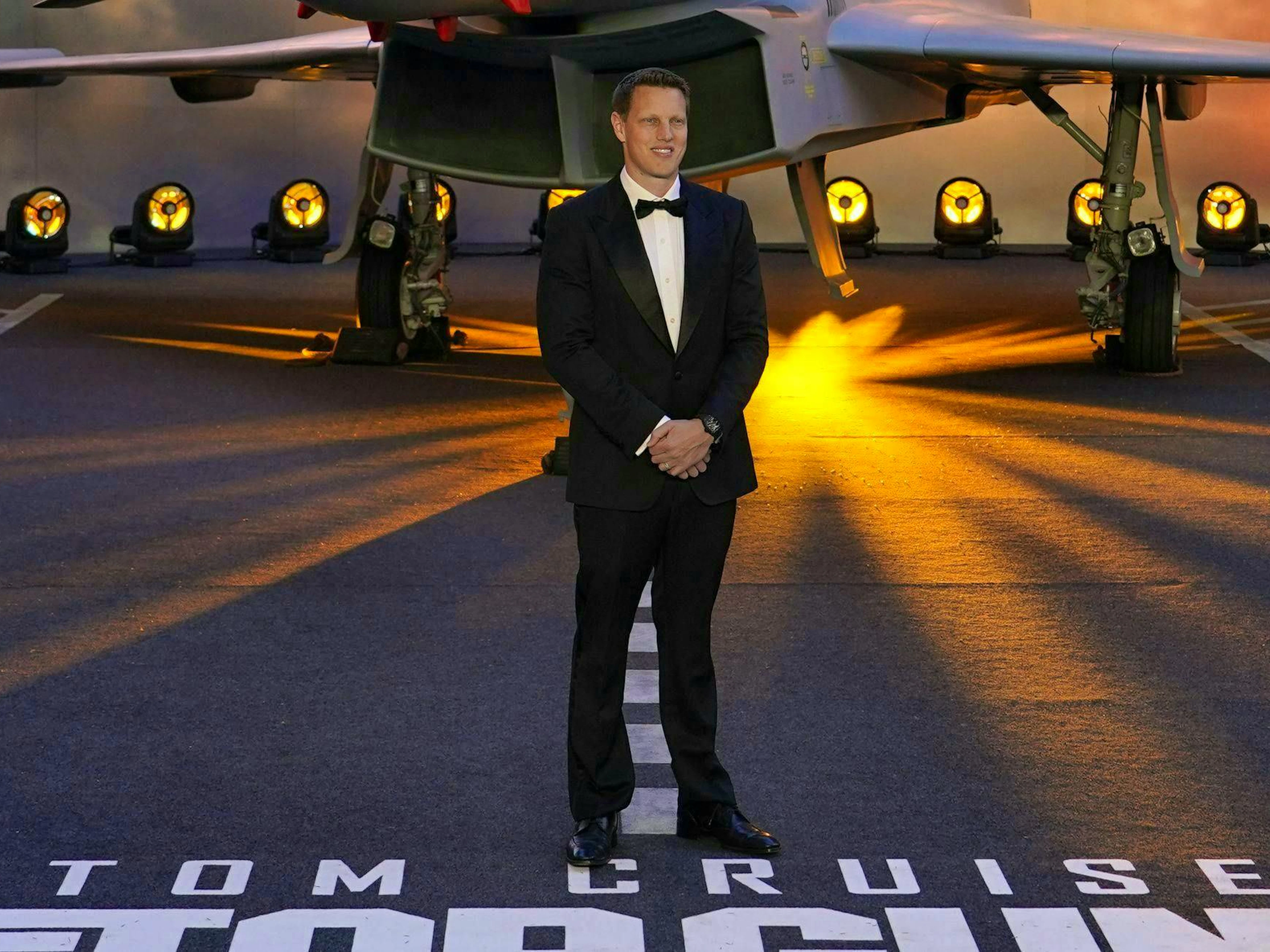 David Ellison at a film premiere in London in May 2022.