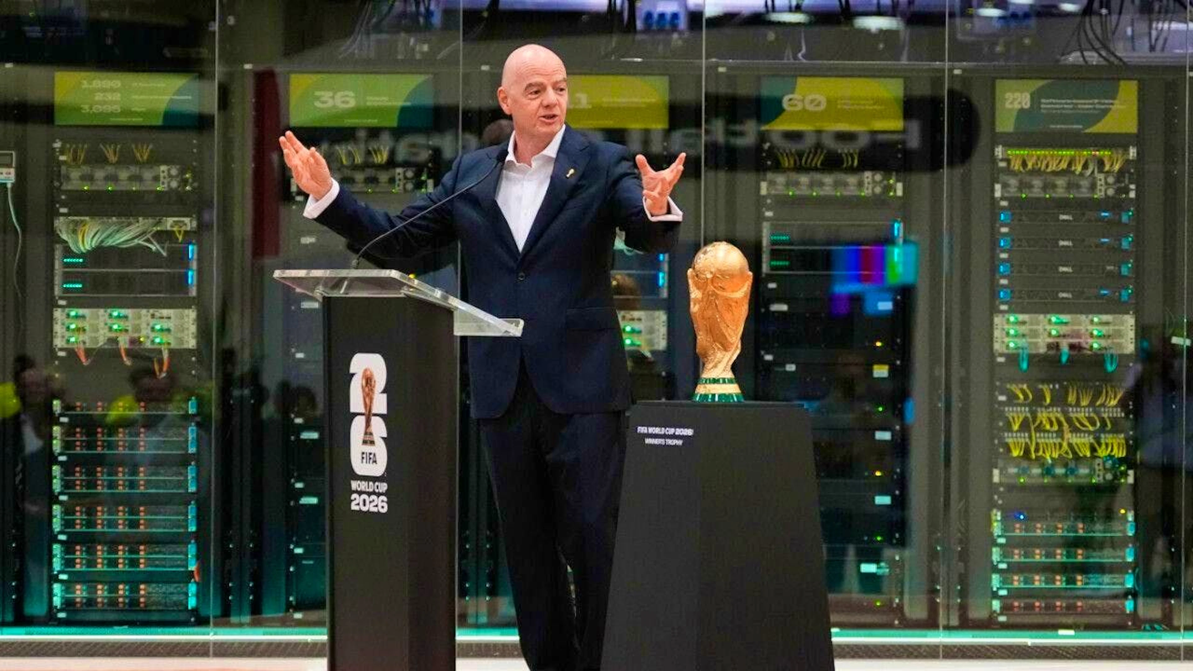 Gianni Infantino is the master of the World Cup and is anything but uncontroversial, especially in Europe