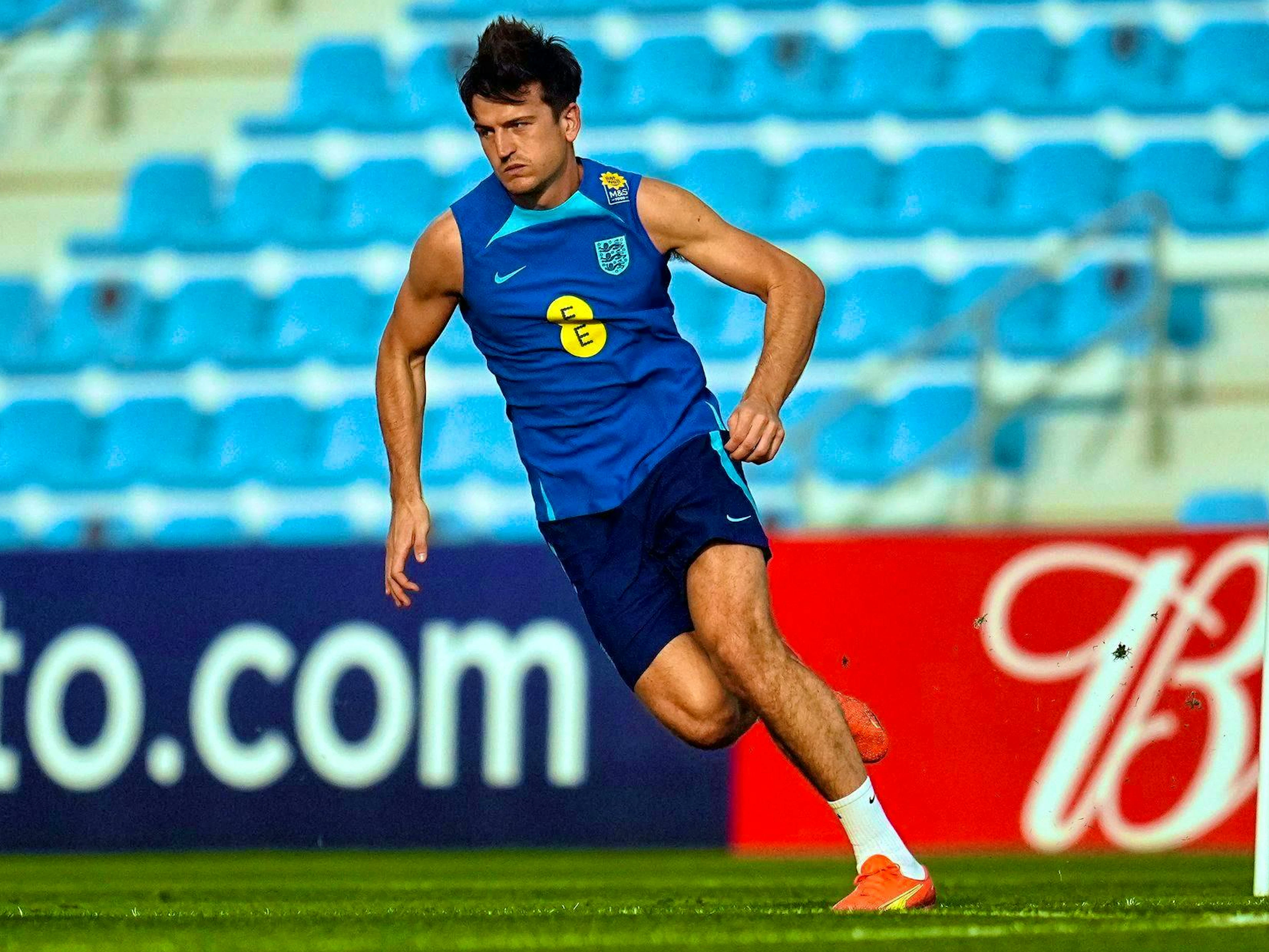 Missing from England’s Euro squad: Harry Maguire.