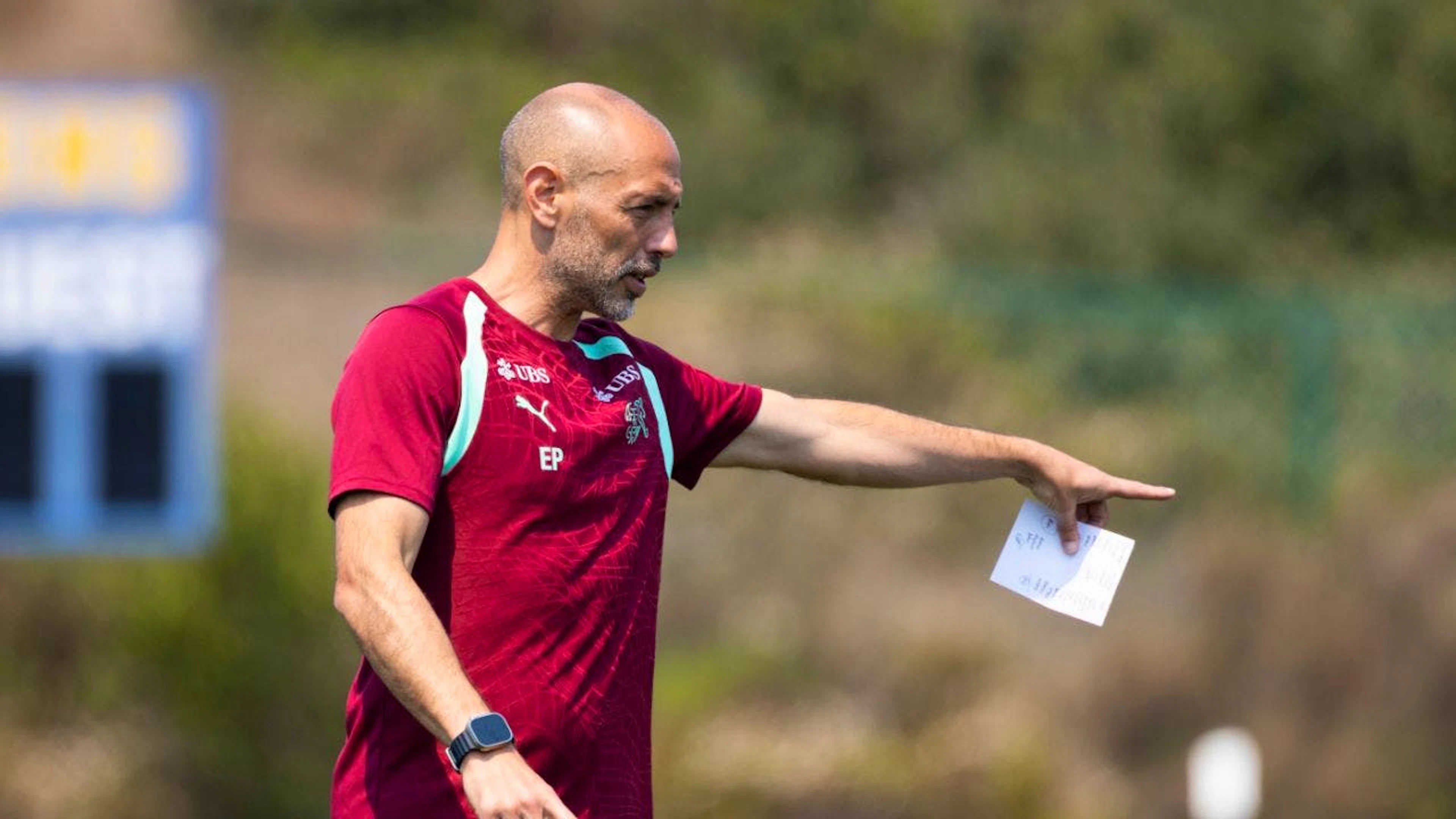 Eduardo Parra Garcia ist immer über die Fitness der Schweizer Nationalspieler informiert