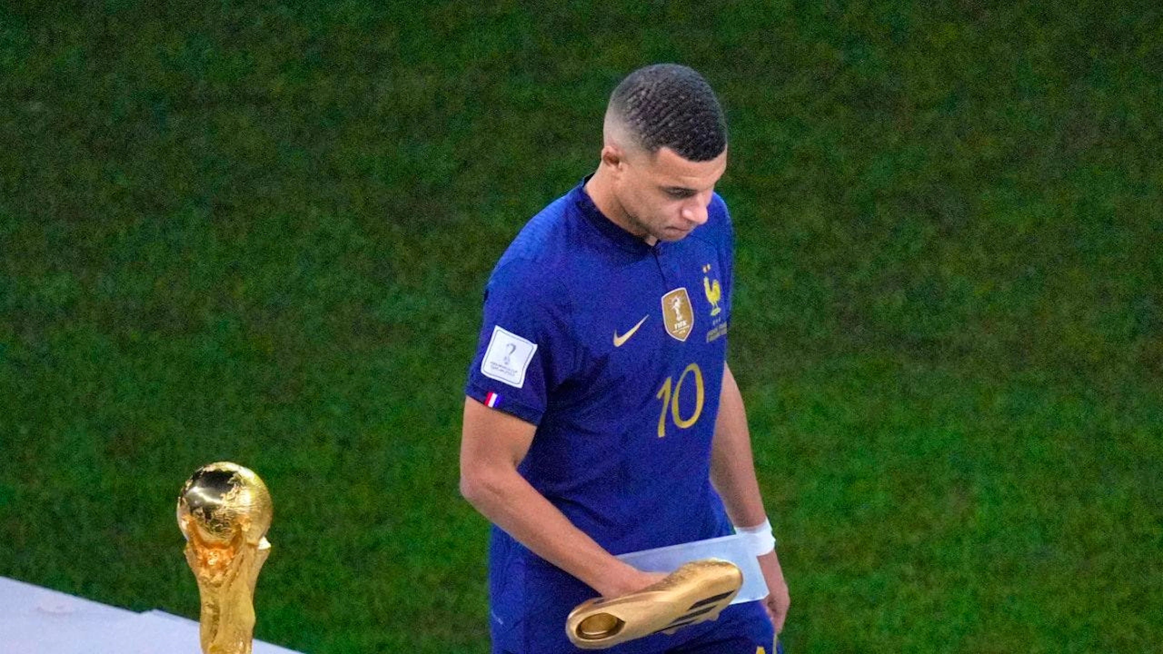 Kylian Mbappé gewann den Goldenen Schuh, hätte aber lieber den anderen Pokal geholt