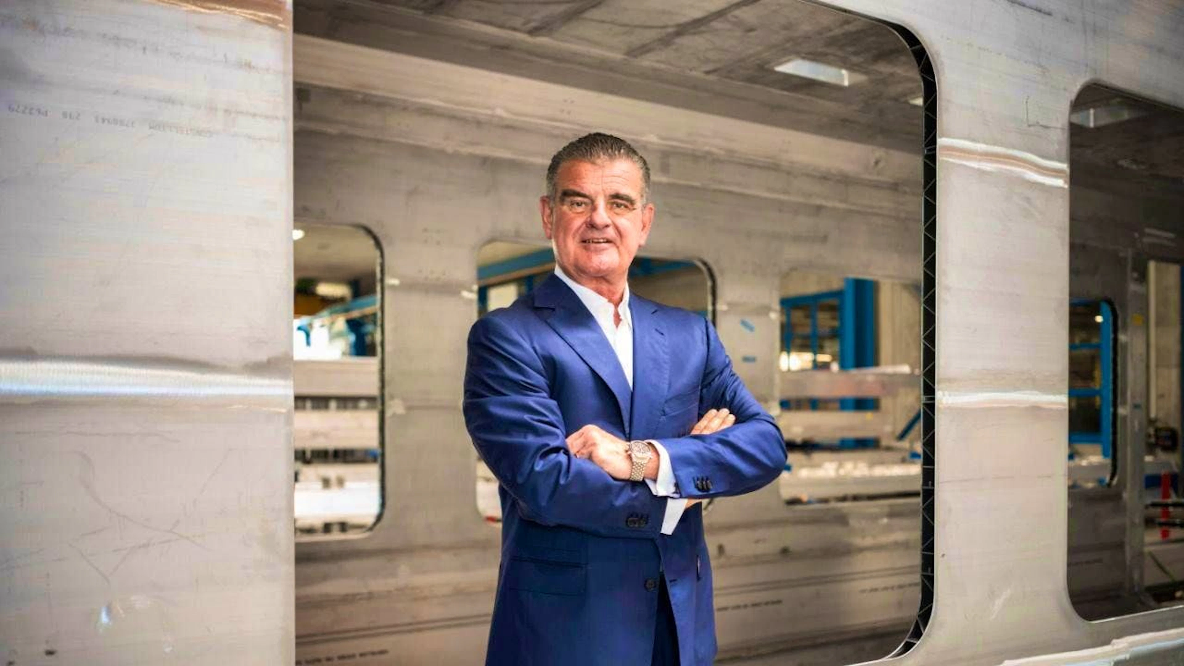 Peter Spuhler, Chairman of the Board of Directors at Stadler Rail, opposes the SVP’s “No to a 10-Million-Switzerland” initiative and expects a narrow “no” vote at the ballot box. (File photo)