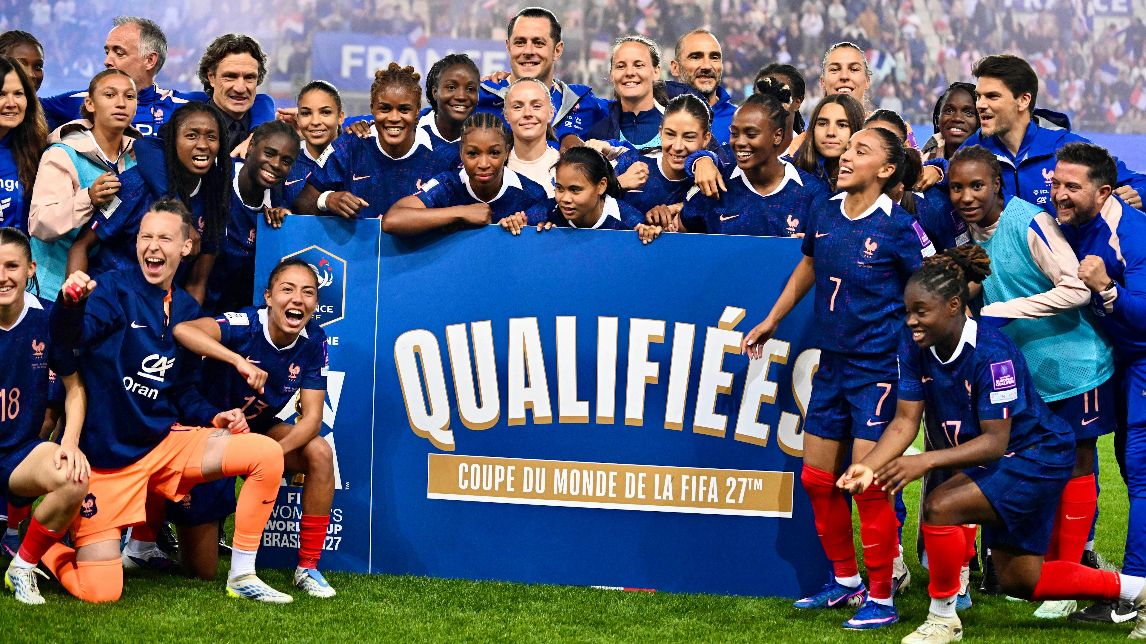 La France s’est qualifiée mardi pour la phase finale du Mondial 2027 au Brésil.