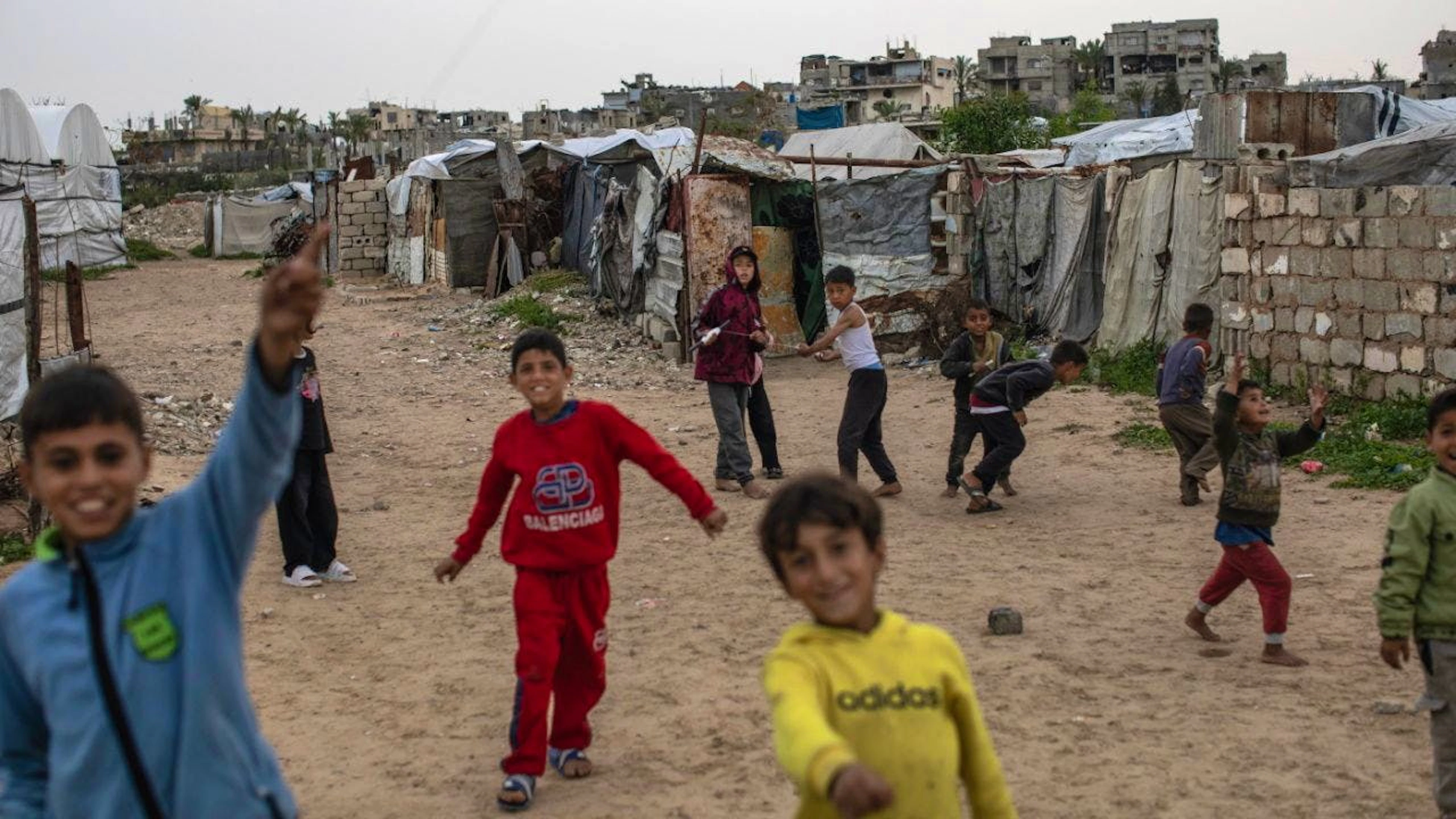 Bambini nella Striscia di Gaza