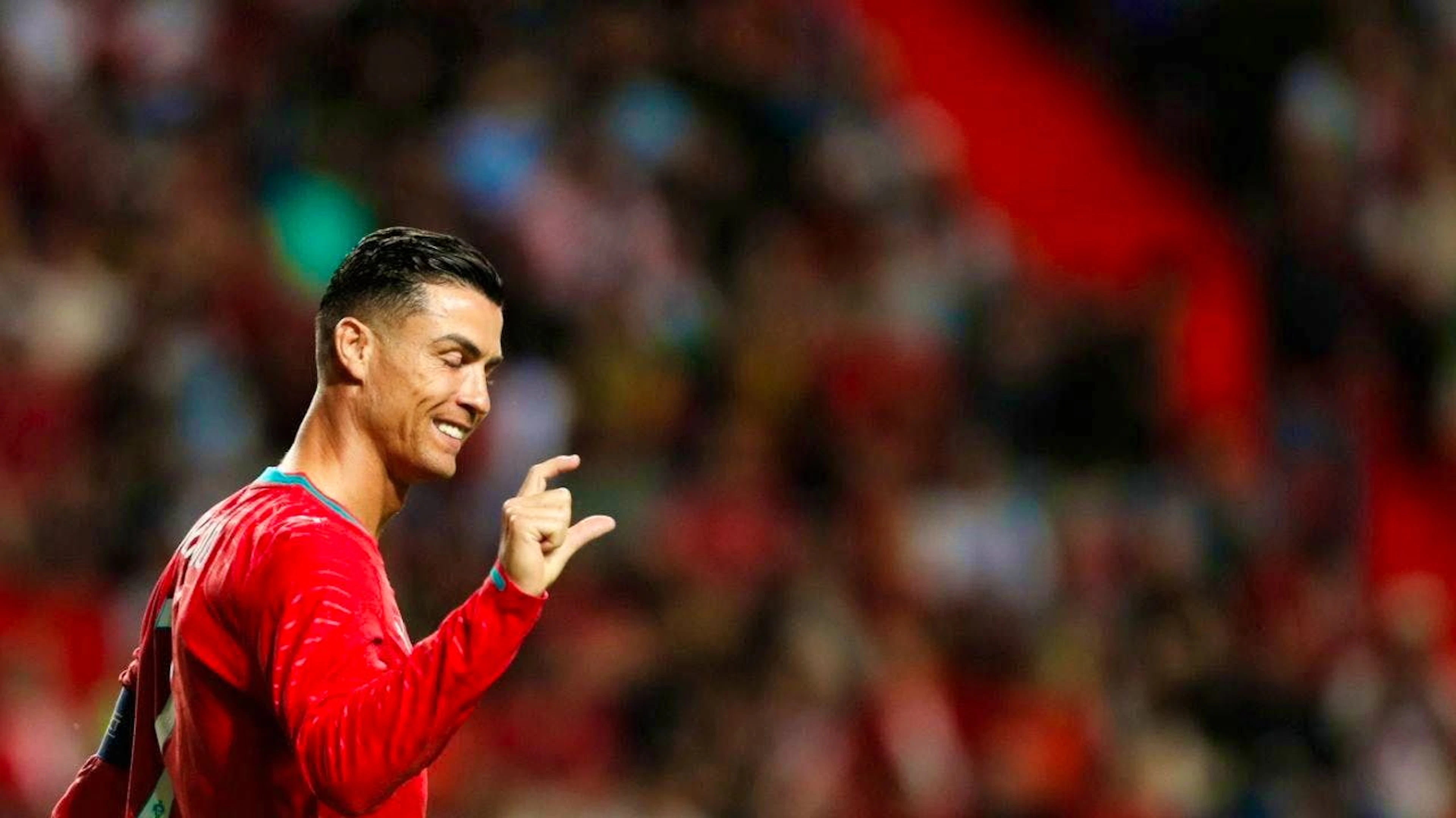 Cristiano Ronaldo missed several chances to score his 144th international goal in the World Cup warm-up match against Nigeria
