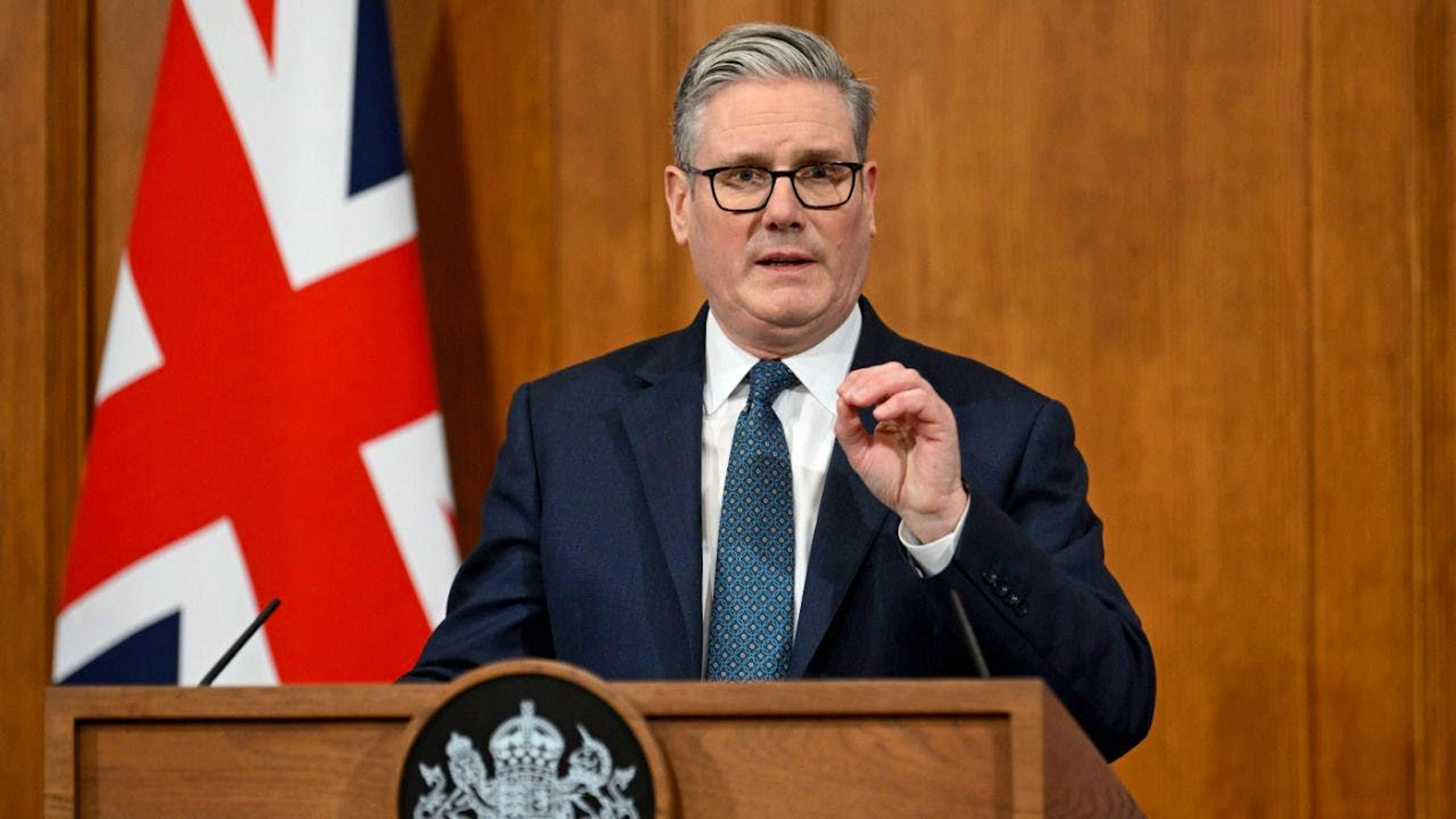 Keir Starmer ha assicurato che farà «tutto il necessario per garantire la sicurezza» del Regno Unito (foto d'archivio)