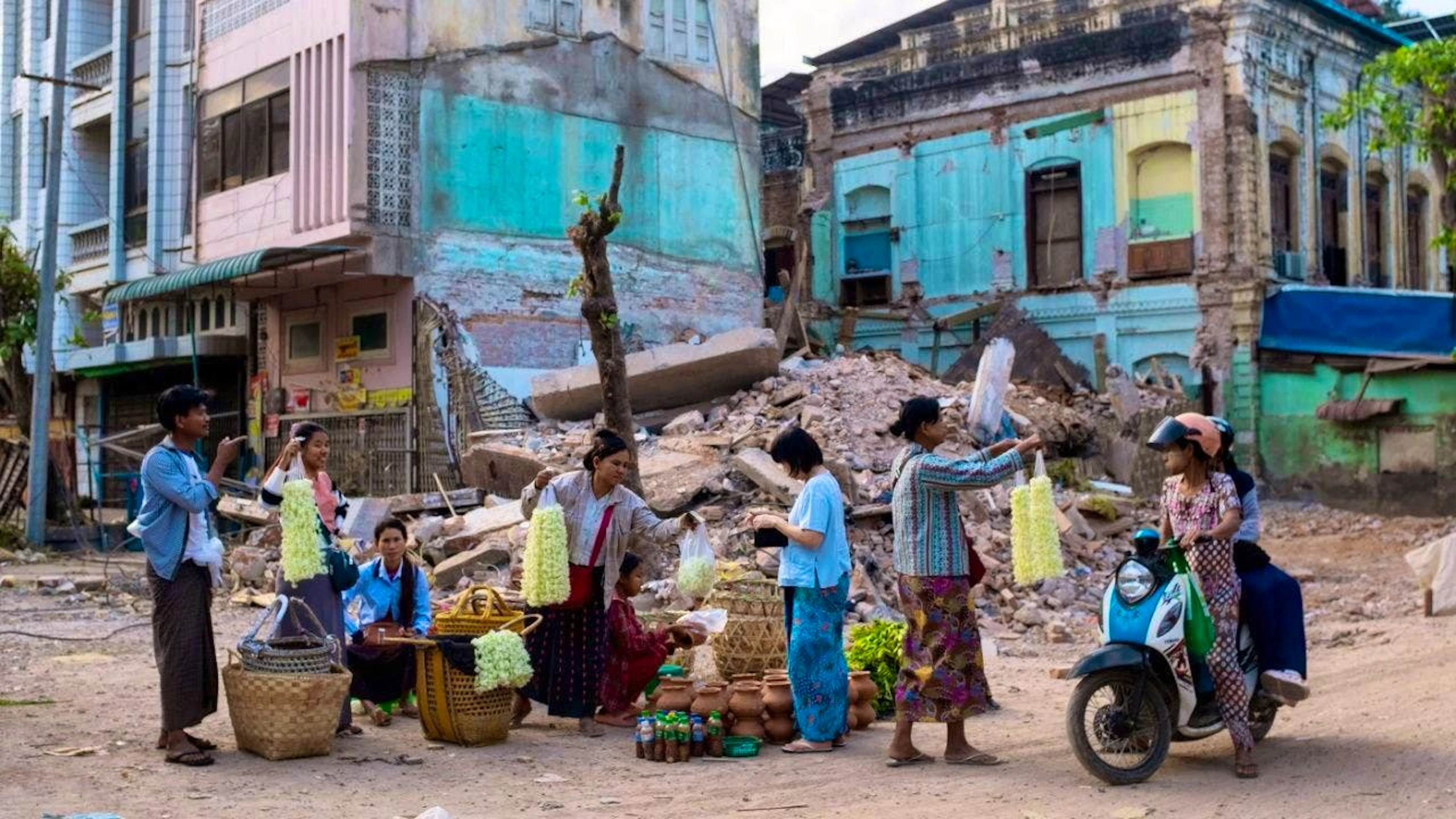 In 2025, Swissaid provided support to earthquake victims in Myanmar, among others. (File photo)
