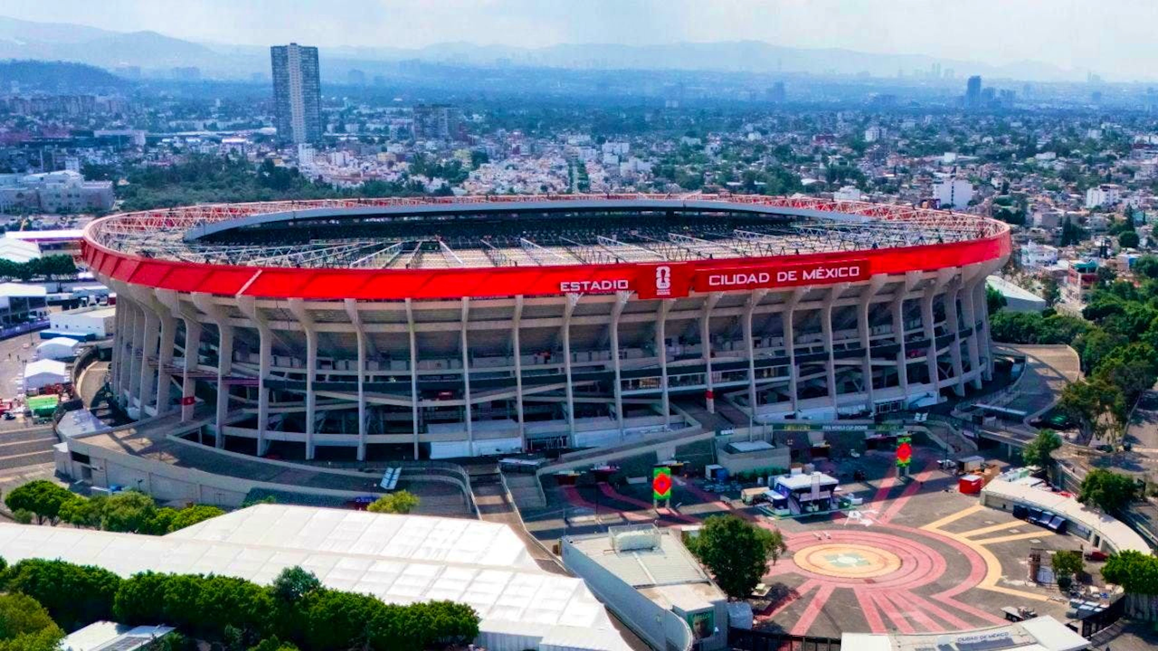Lo stadio Azteca di Città del Messico ha già ospitato due finali di Coppa del Mondo ed è ora sede della partita inaugurale
