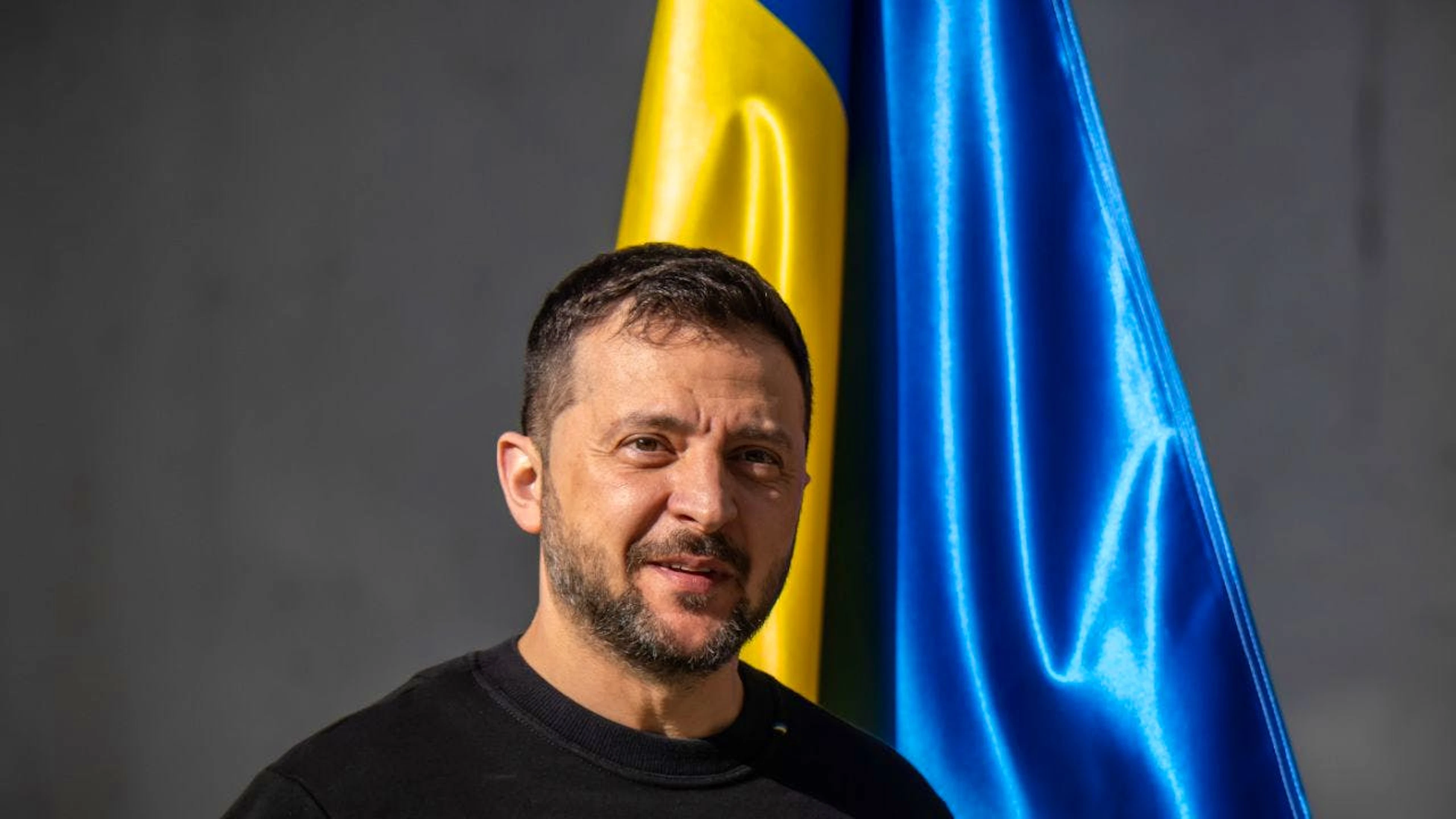 C'est la 19e fois depuis l'invasion russe de l'Ukraine en février 2022 que la centrale ukrainienne, passée sous contrôle russe, perd toute alimentation électrique externe. Photo: le président de l'Ukraine, Volodymyr Zelenskyy.