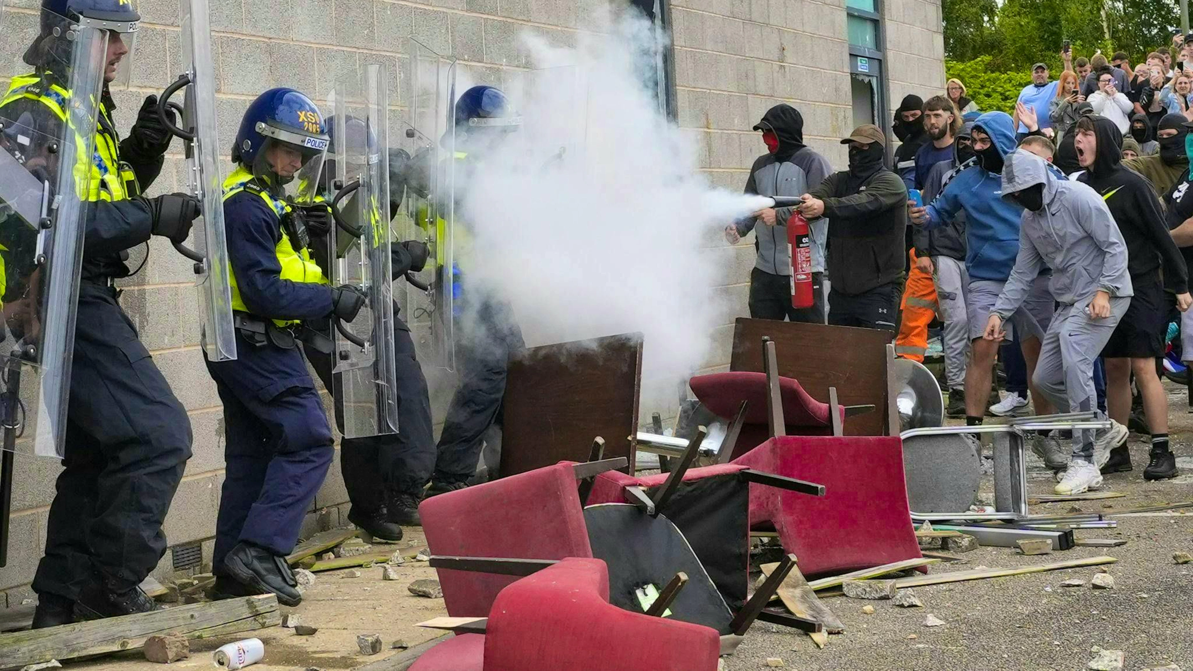 In 2024, riots broke out in several cities. (File photo)