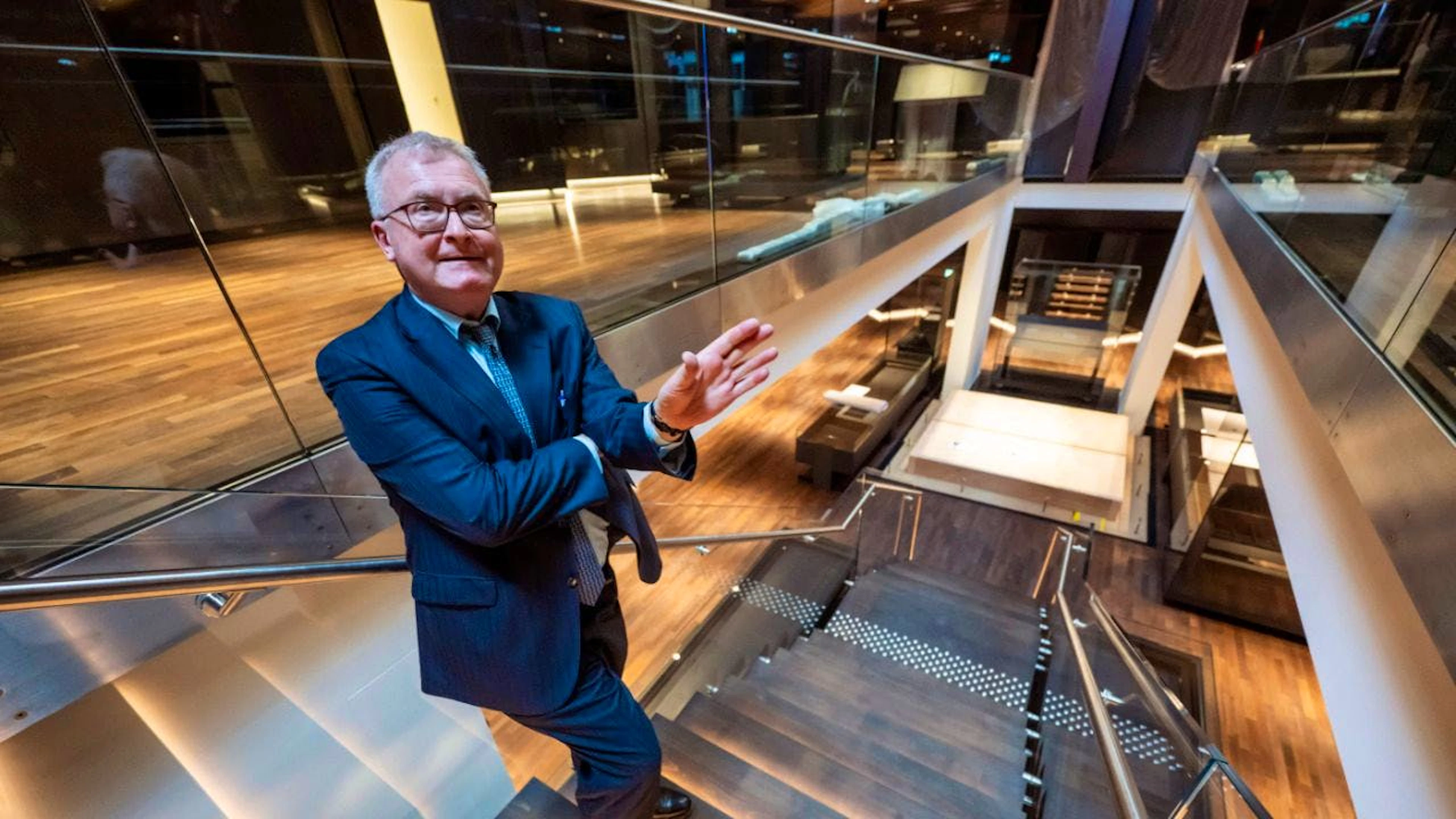 L'actuel directeur de la Fondation Martin Bodmer, Jacques Berchtold (à l'image) va partir à la retraite. Il sera remplacé par Marc Adam Kolakowski à partir du 1er octobre prochain (archives).