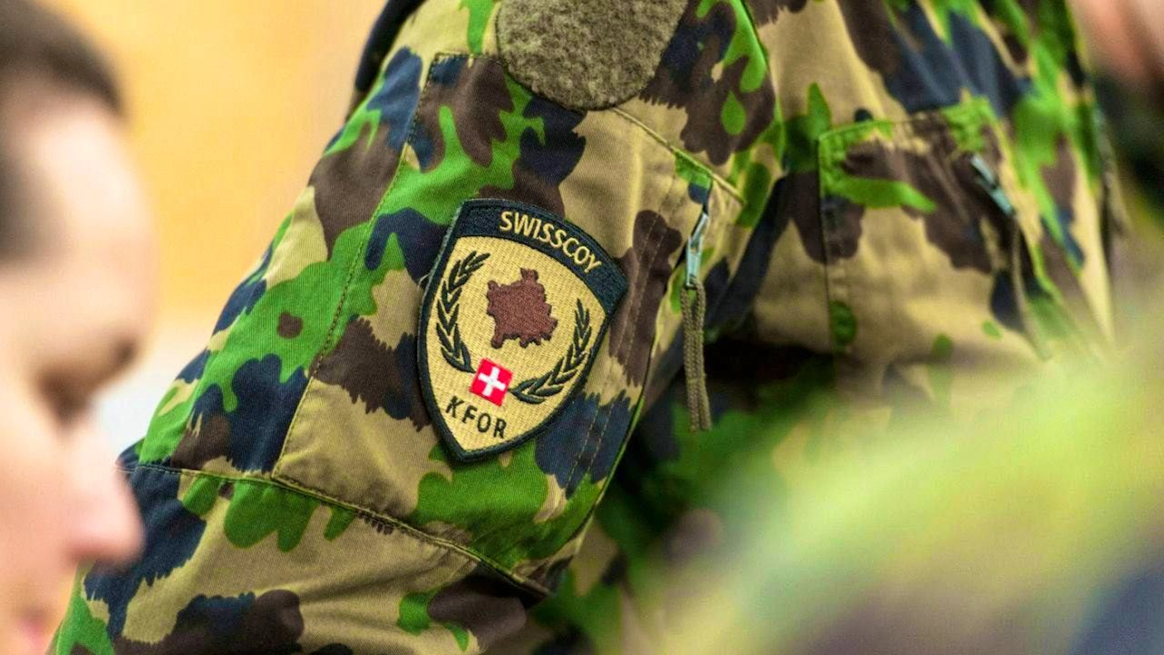 Since October 1999, the Swiss Army has been participating in NATO’s peacekeeping mission in Kosovo with its Swisscoy contingent. (File photo)