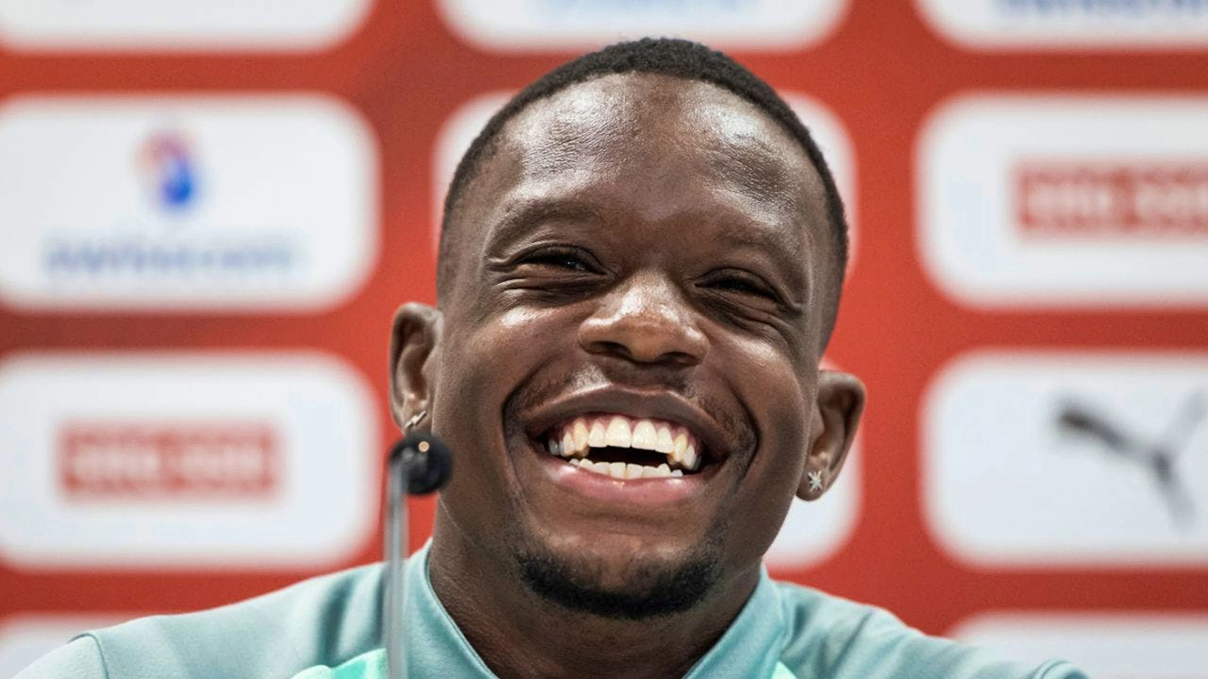 Denis Zakaria tout sourire