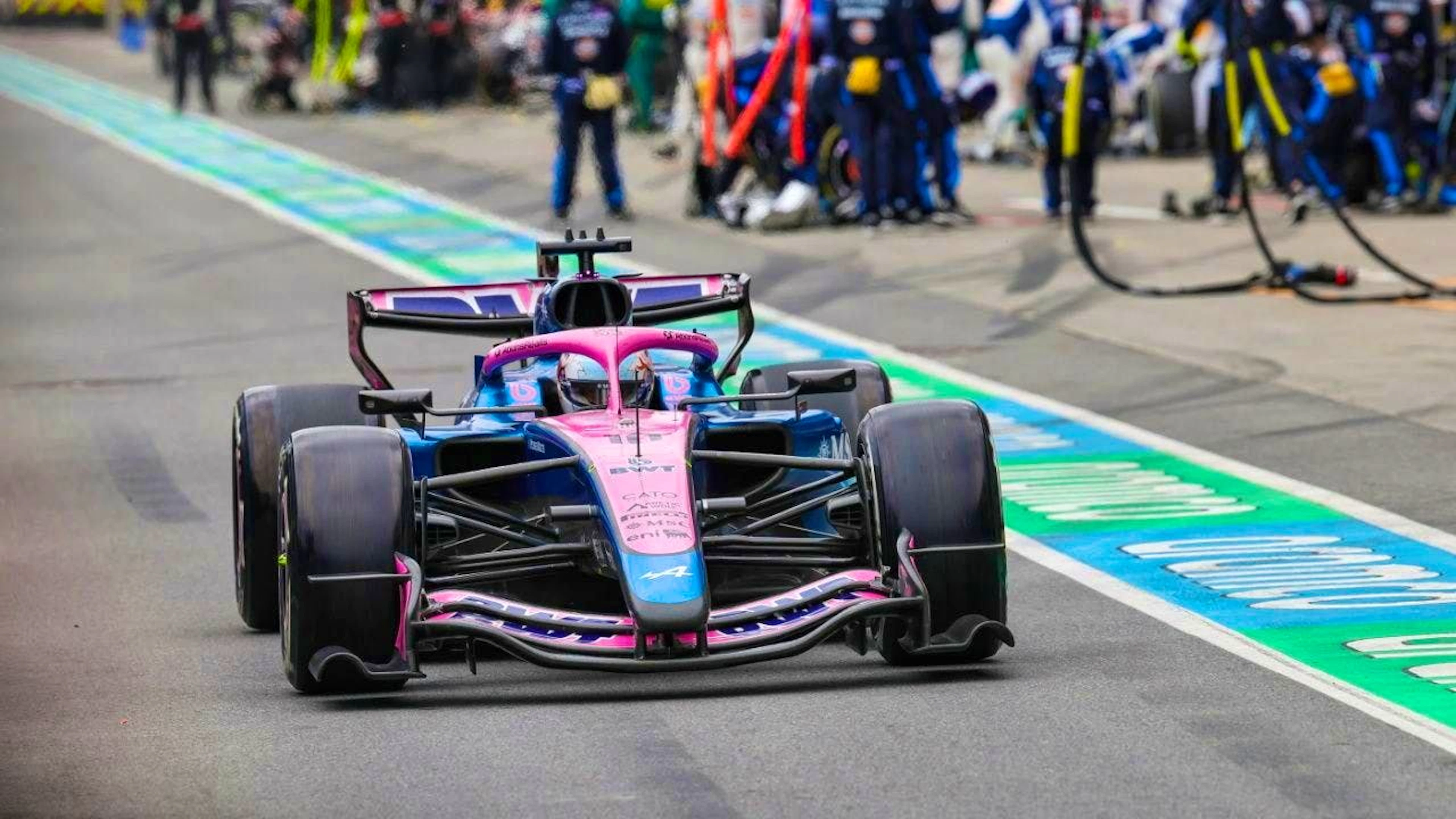 It turns out he wasn't driving too fast in the pit lane after all: Pierre Gasly.
