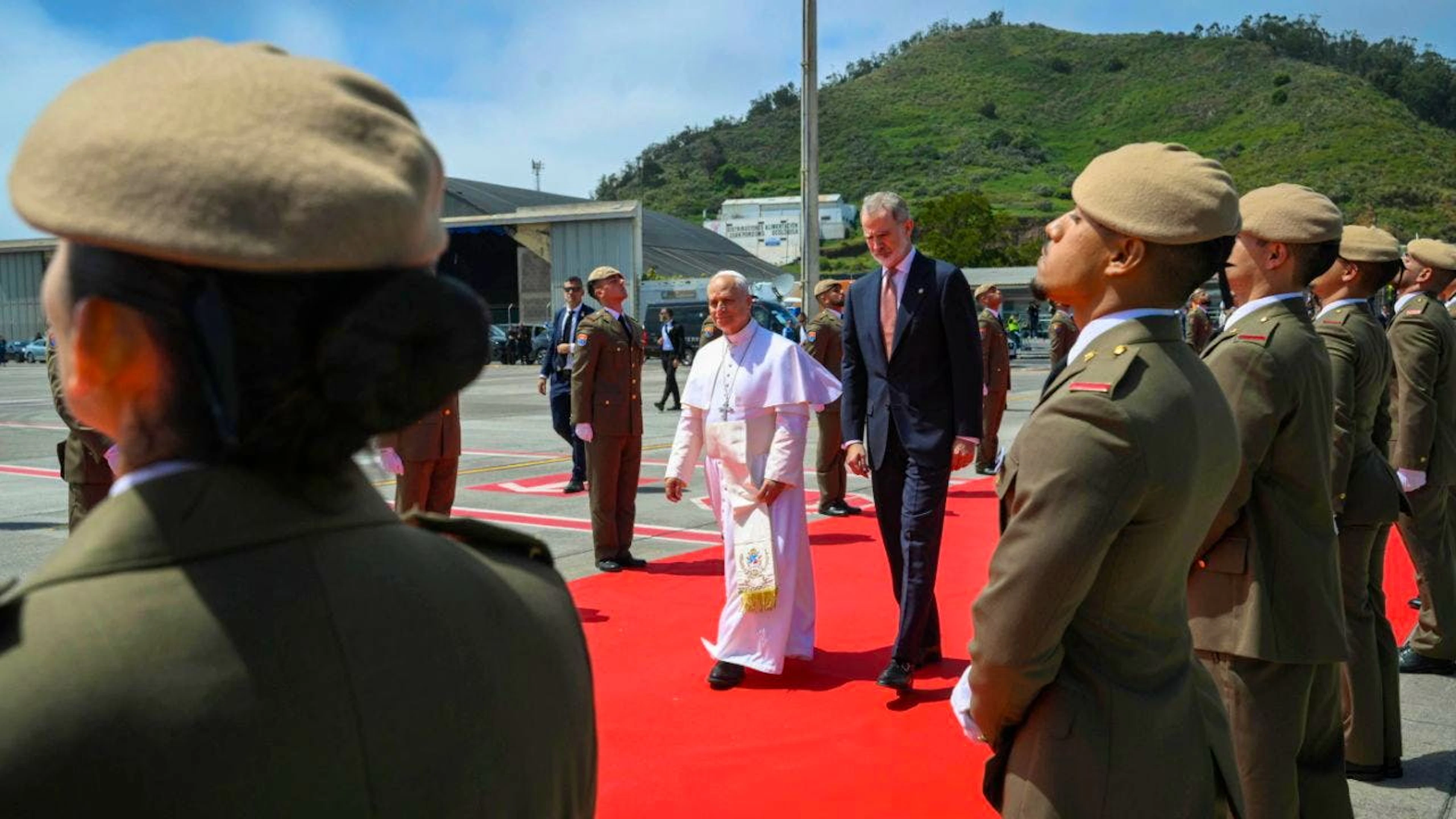 Papa Leone XIV e re  Felipe VI