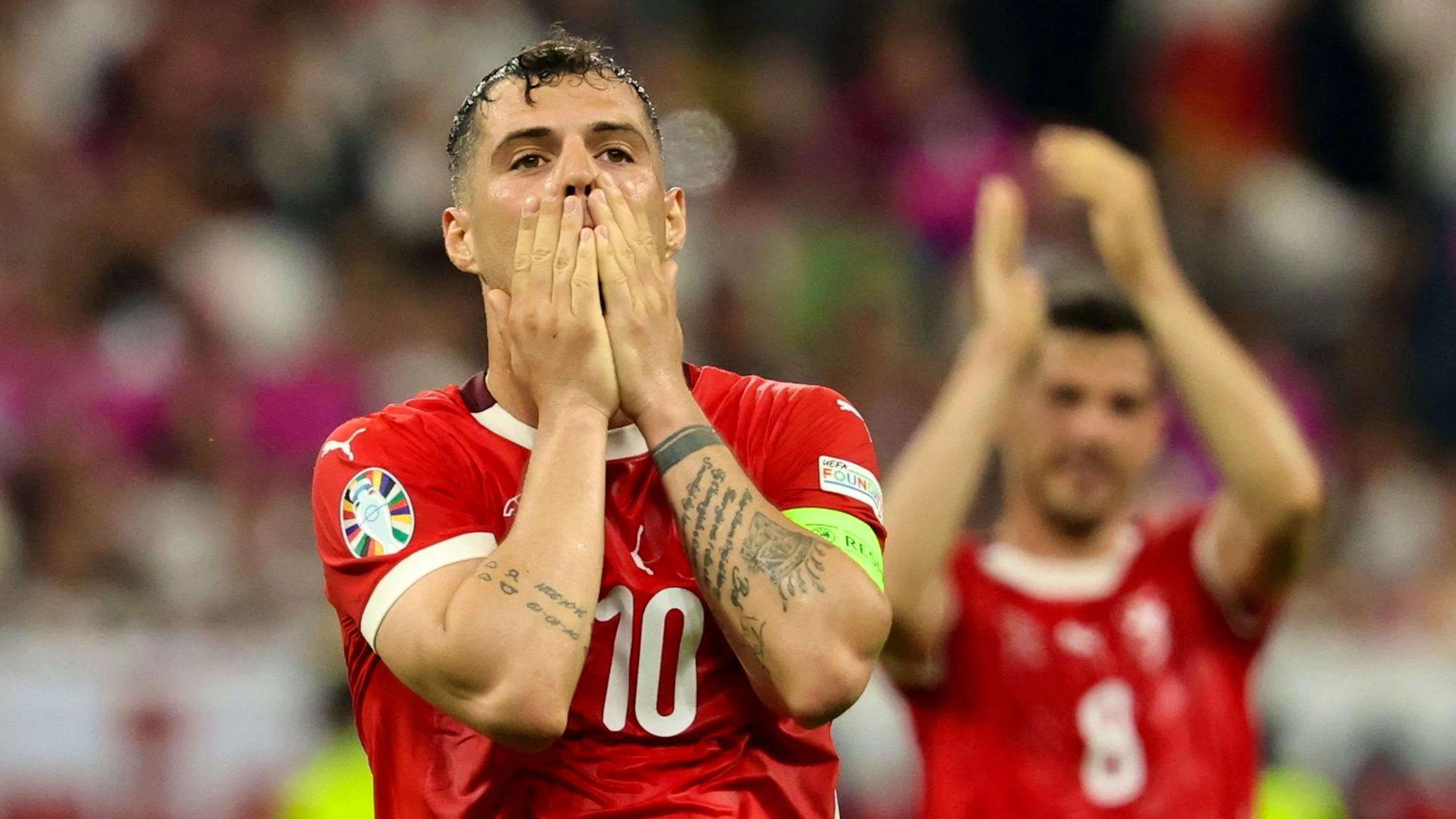 Granit Xhaka und Co. sind gewarnt: Am Samstag dürfte es extrem heiss werden.