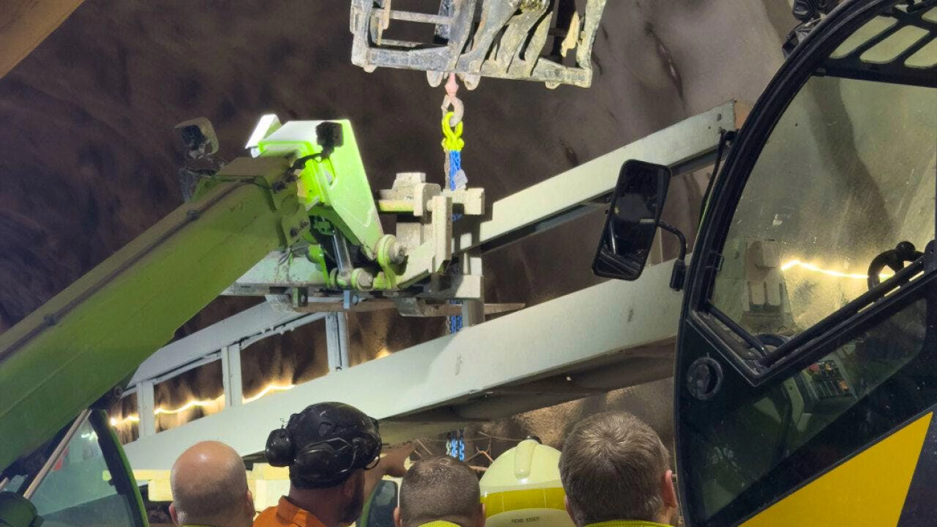 Dieses Metallelement traf den 29-Jährigen und verletzte ihn tödlich.