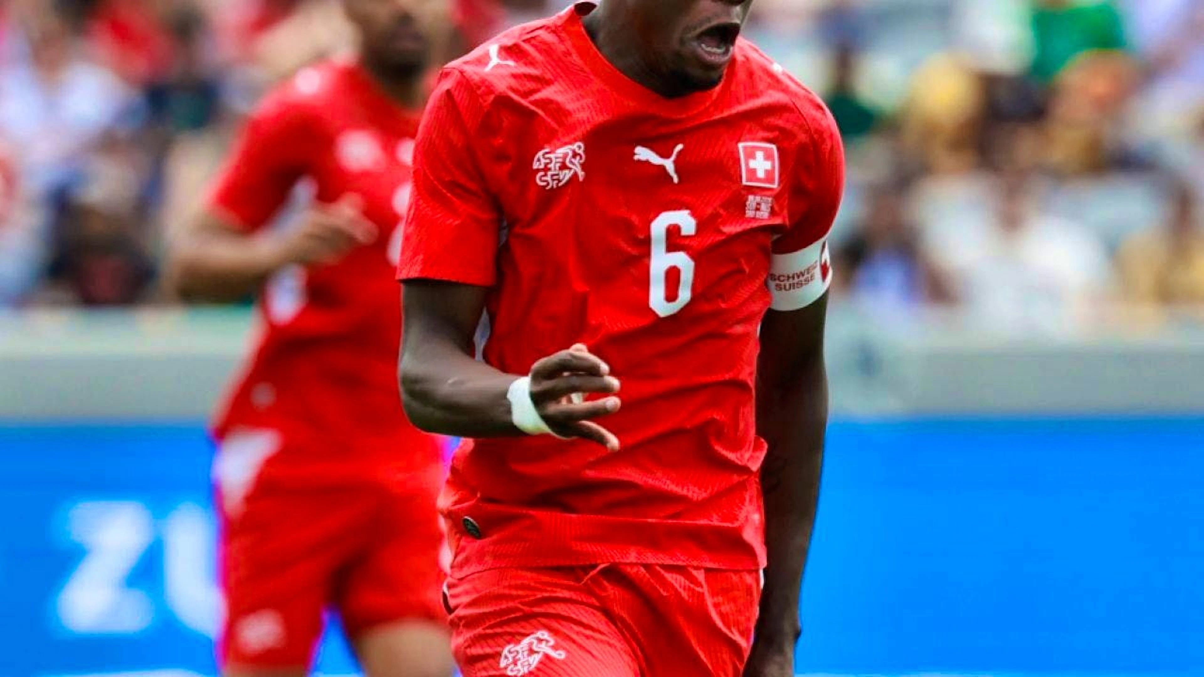 Denis Zakaria is in the starting lineup for the World Cup opener against Qatar