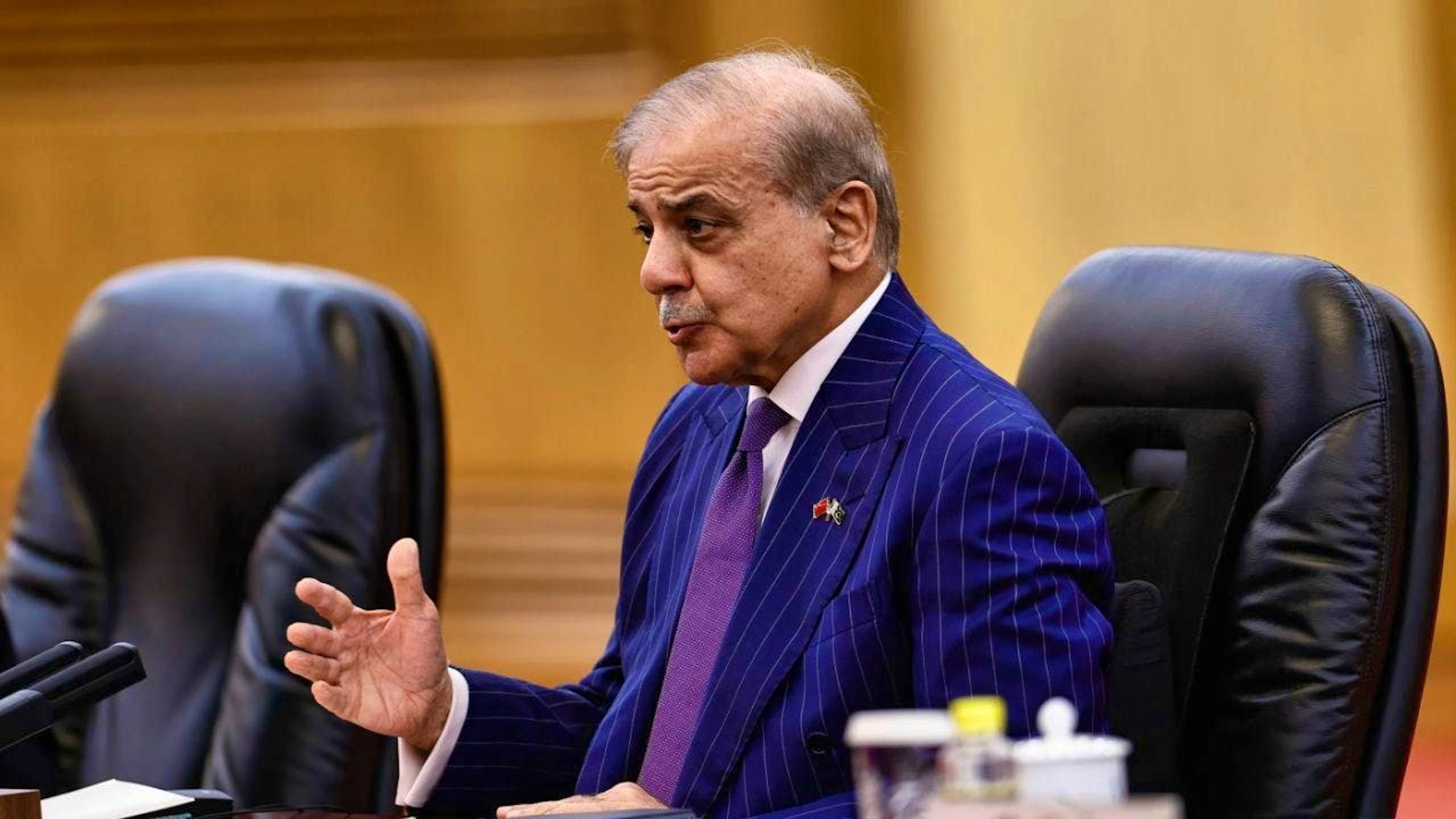 Pakistan’s Prime Minister Shehbaz Sharif speaks of a possible peace deal between the U.S. and Iran “within the next 24 hours.”