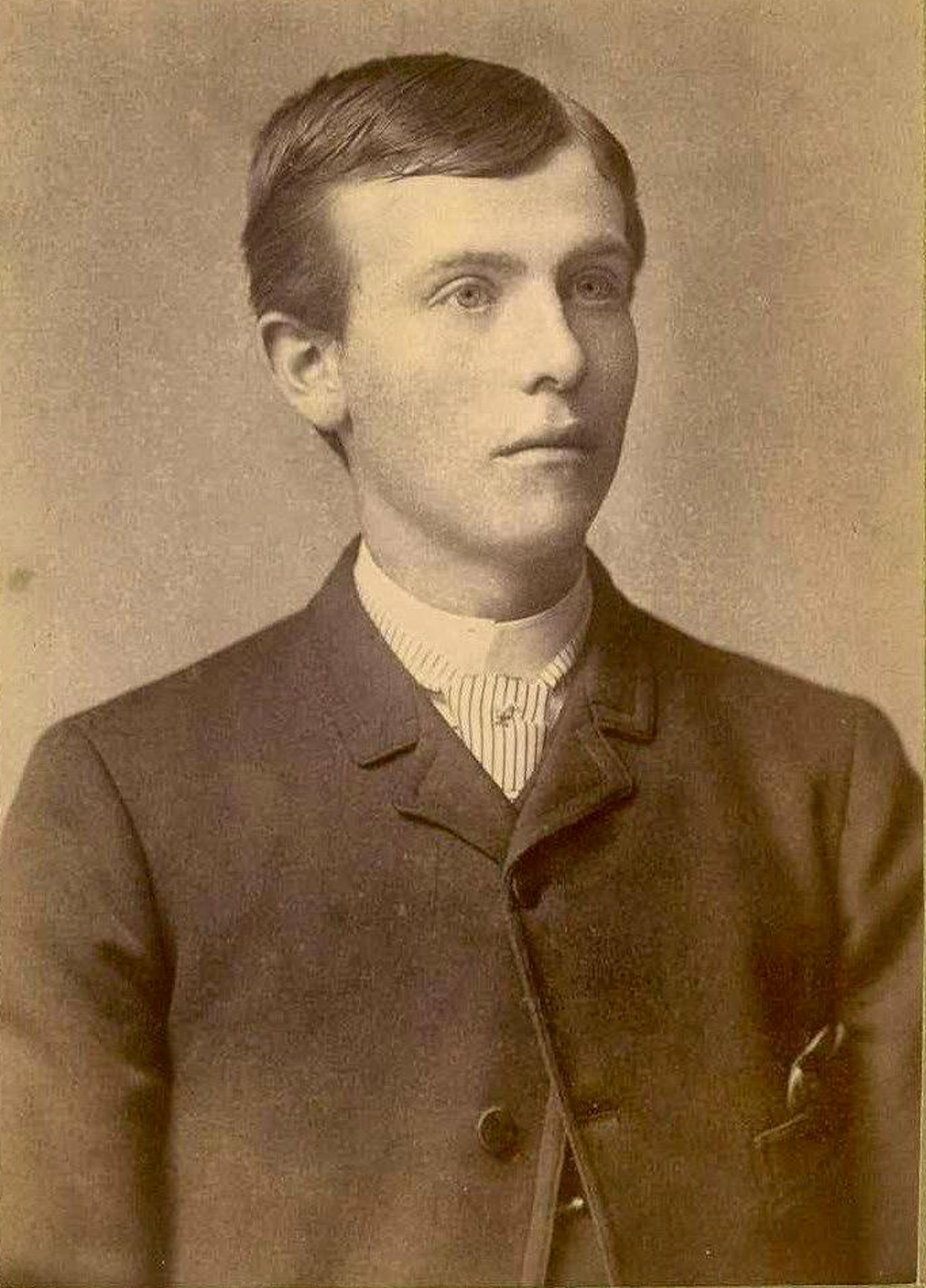 Friedrich Trump in una foto scattata tra il 1885 e il 1889.