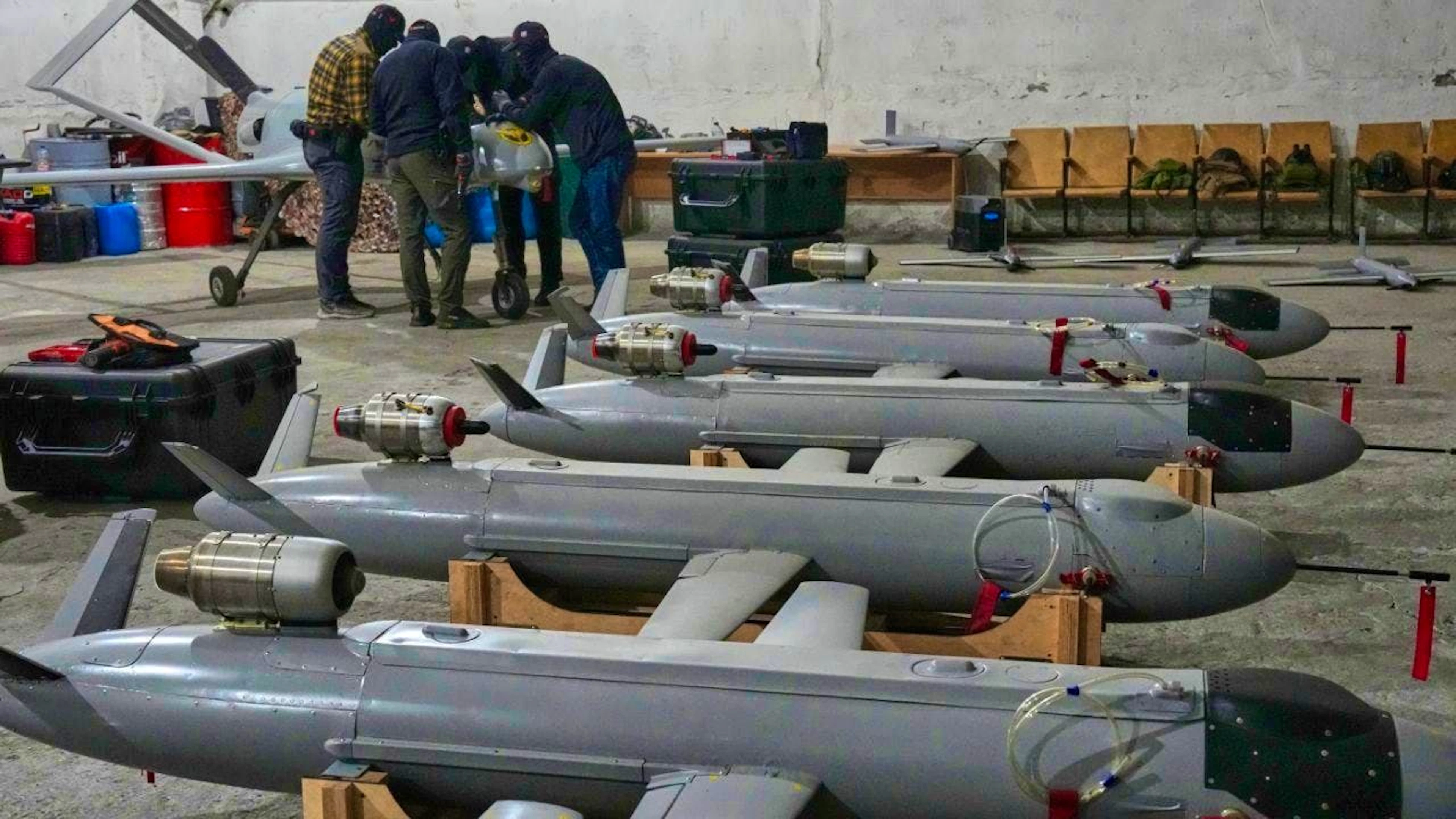 ARCHIVE – Ukrainian drones. Photo: Efrem Lukatsky/AP/dpa/Archive image