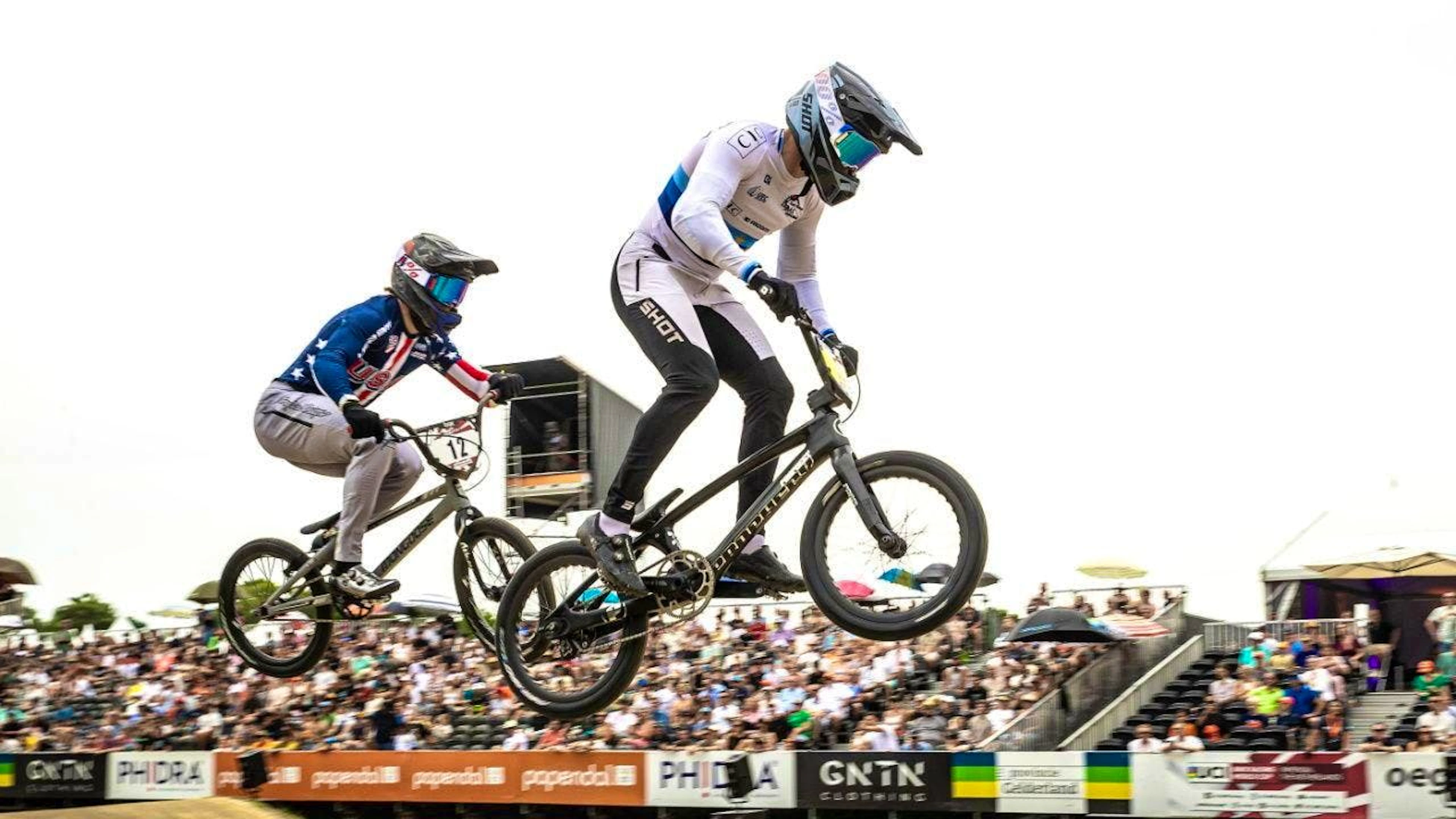 Loris Aeberhard surges to the top of the BMX world in the Netherlands. (File photo)