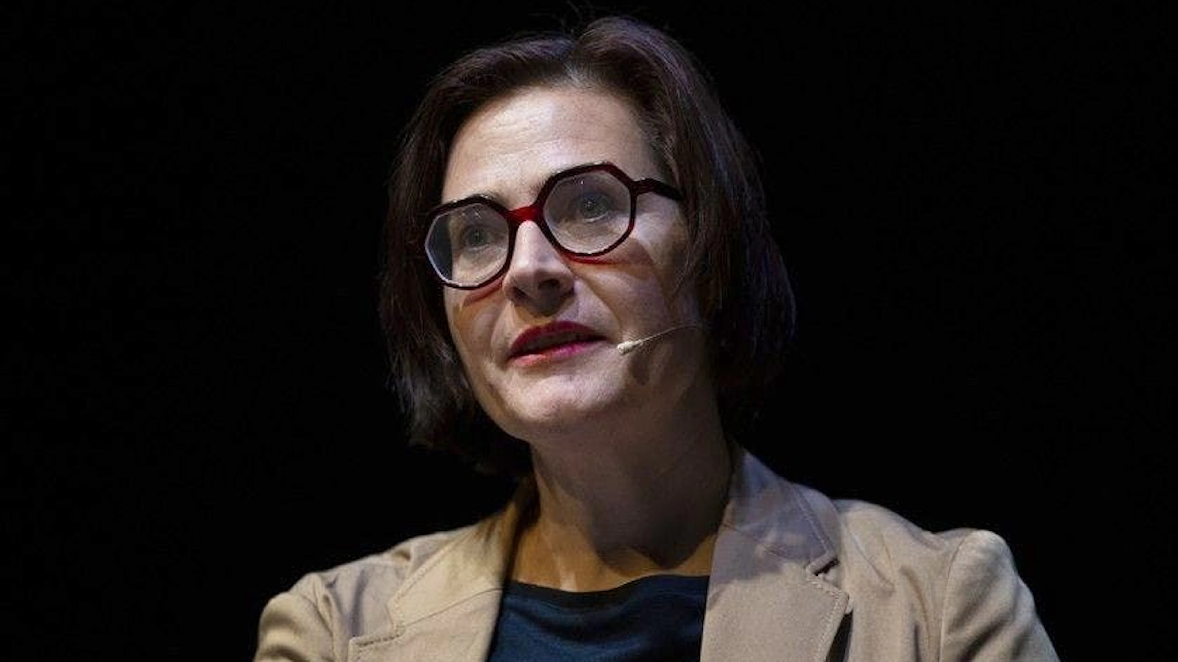 La candidata democentrista