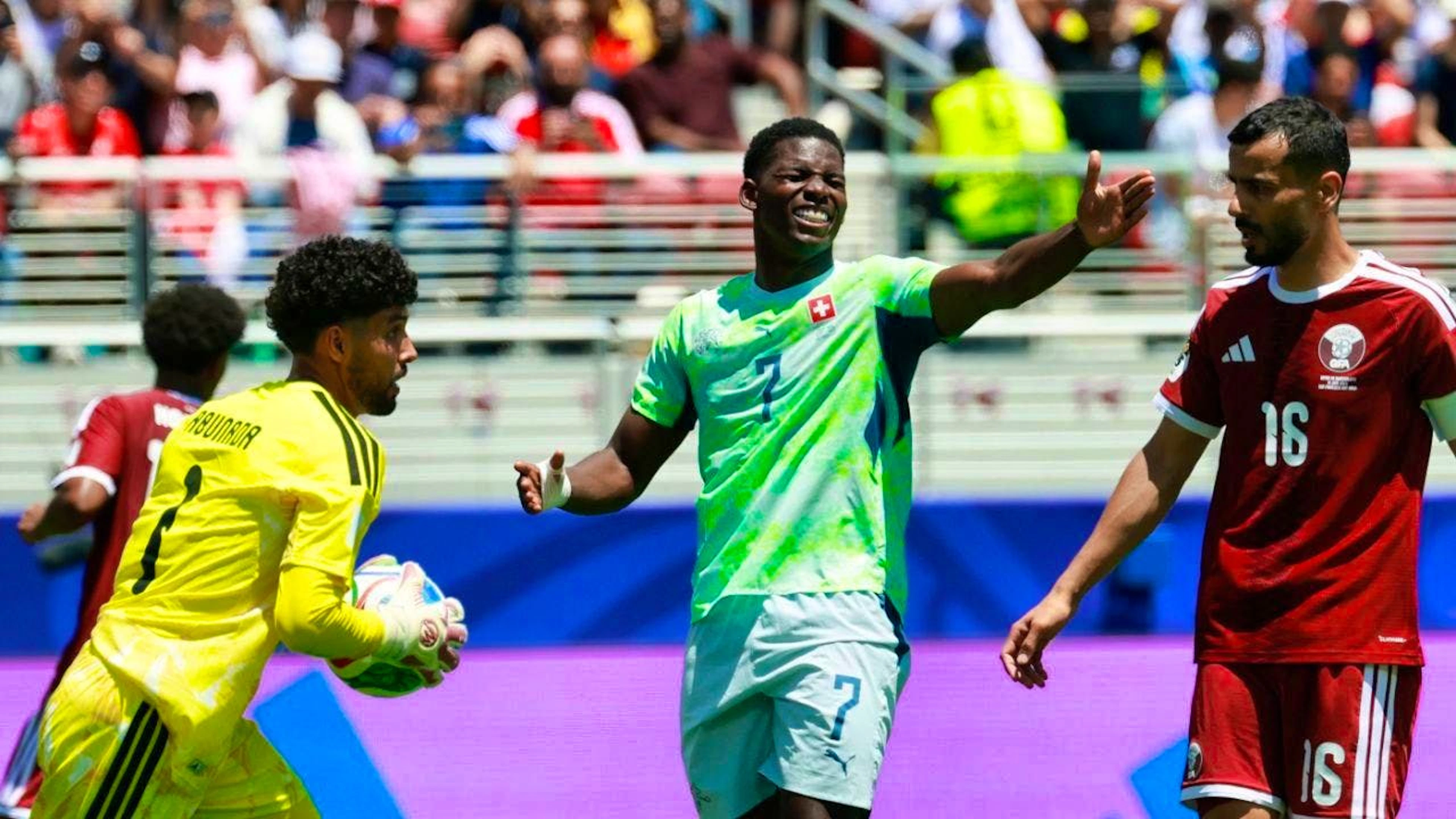 Breel Embolo was the only Swiss goal scorer on Saturday: Despite more than enough chances, Murat Yakin’s team could not manage more than a 1-1 draw against Qatar