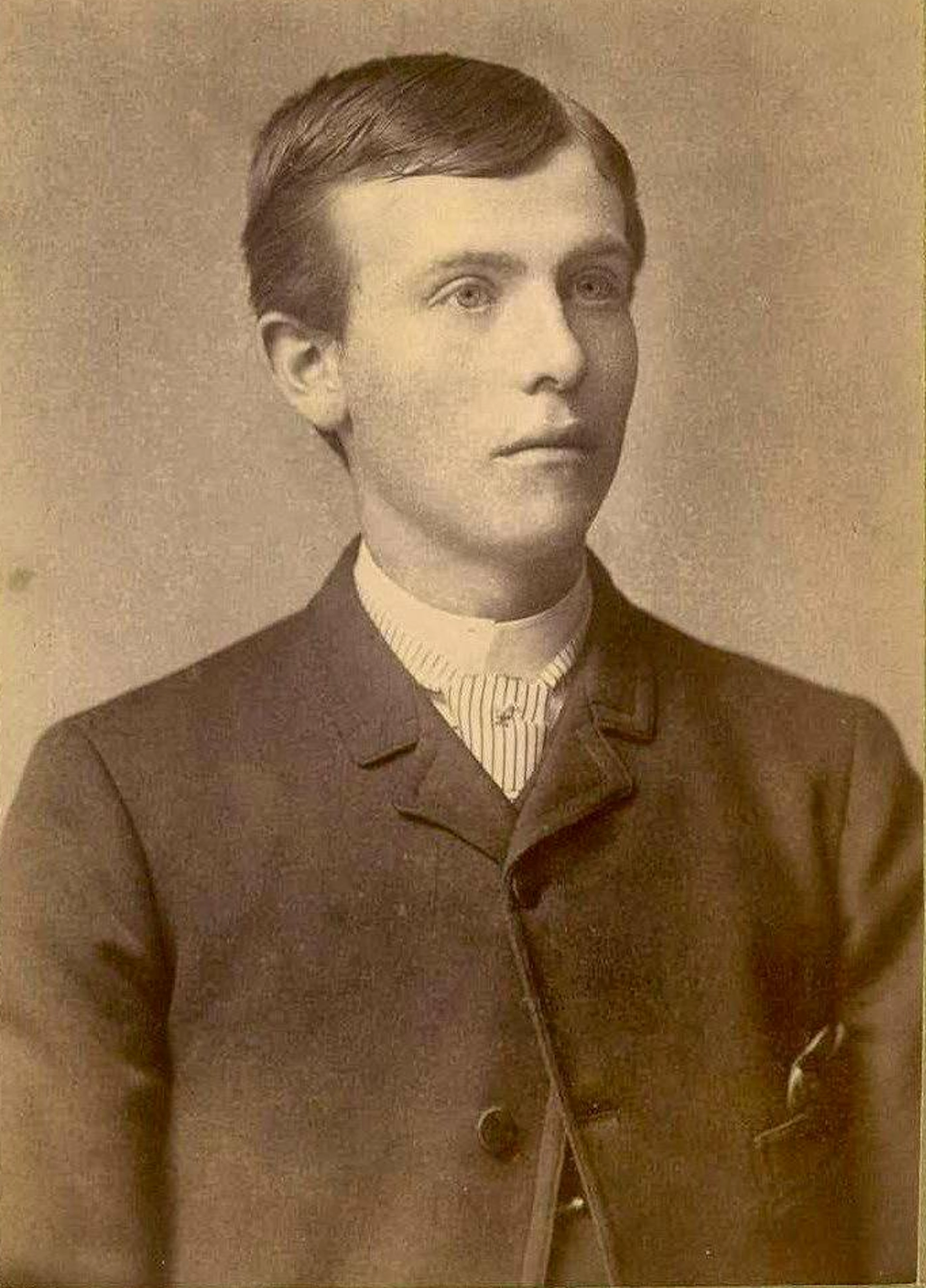 Friedrich Trump sur une photo prise entre 1885 et 1889.
