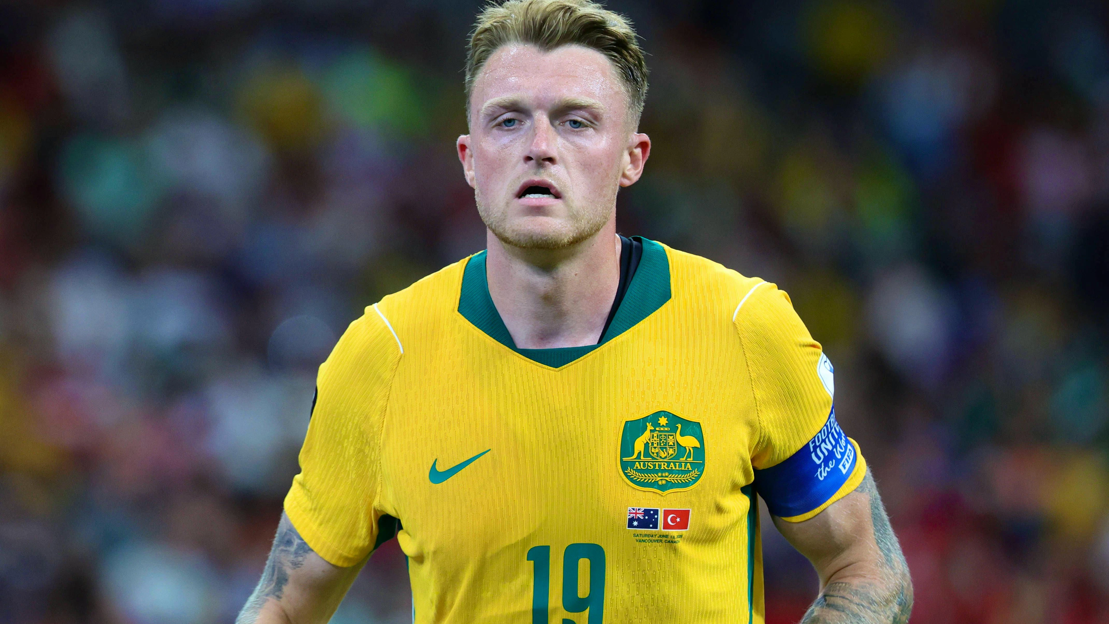 Harry Souttar trug gegen die Türkei die Captainbinde.
