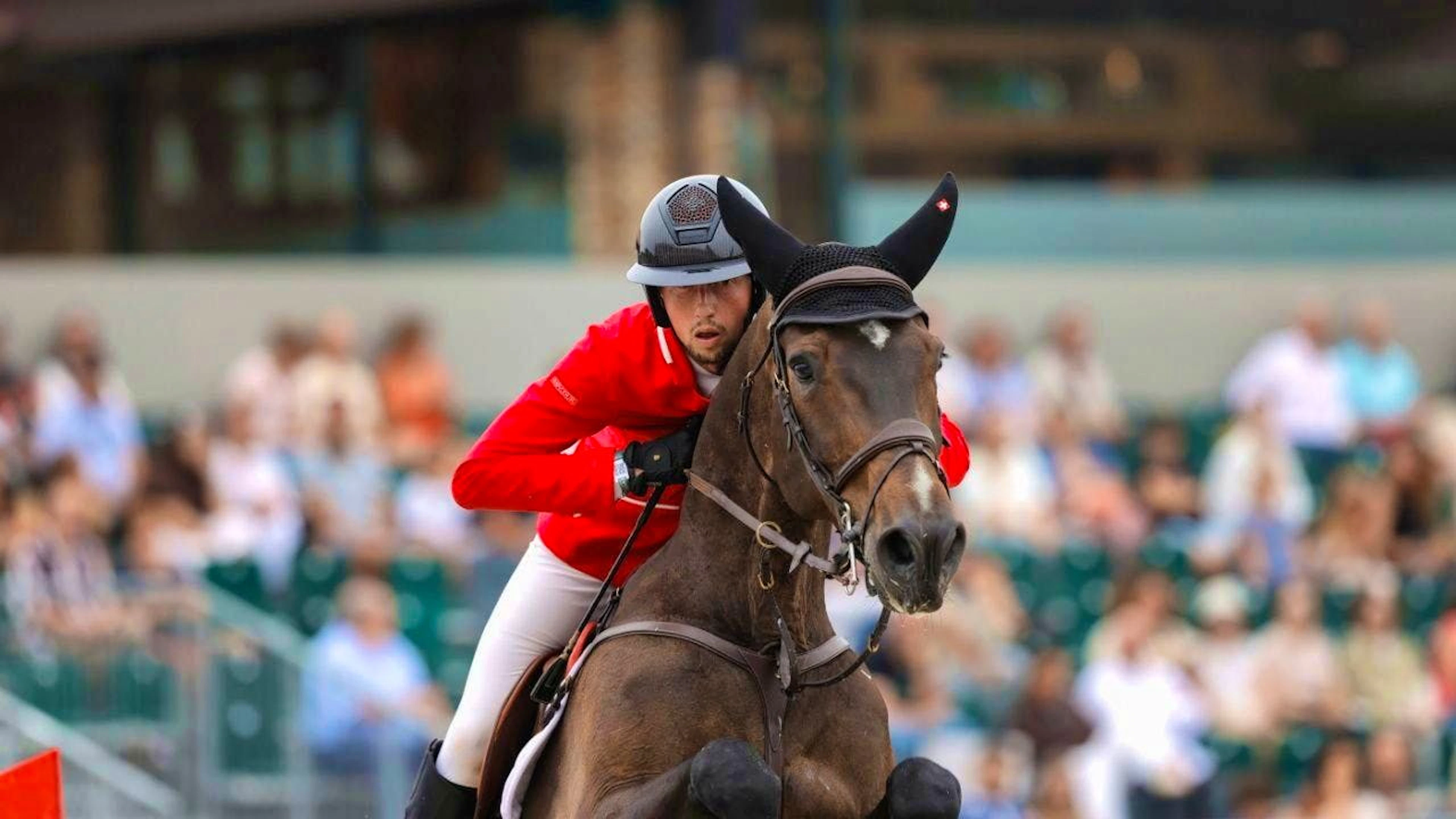 Martin Fuchs takes 2nd place with Conner Jei in the La Baule Grand Prix