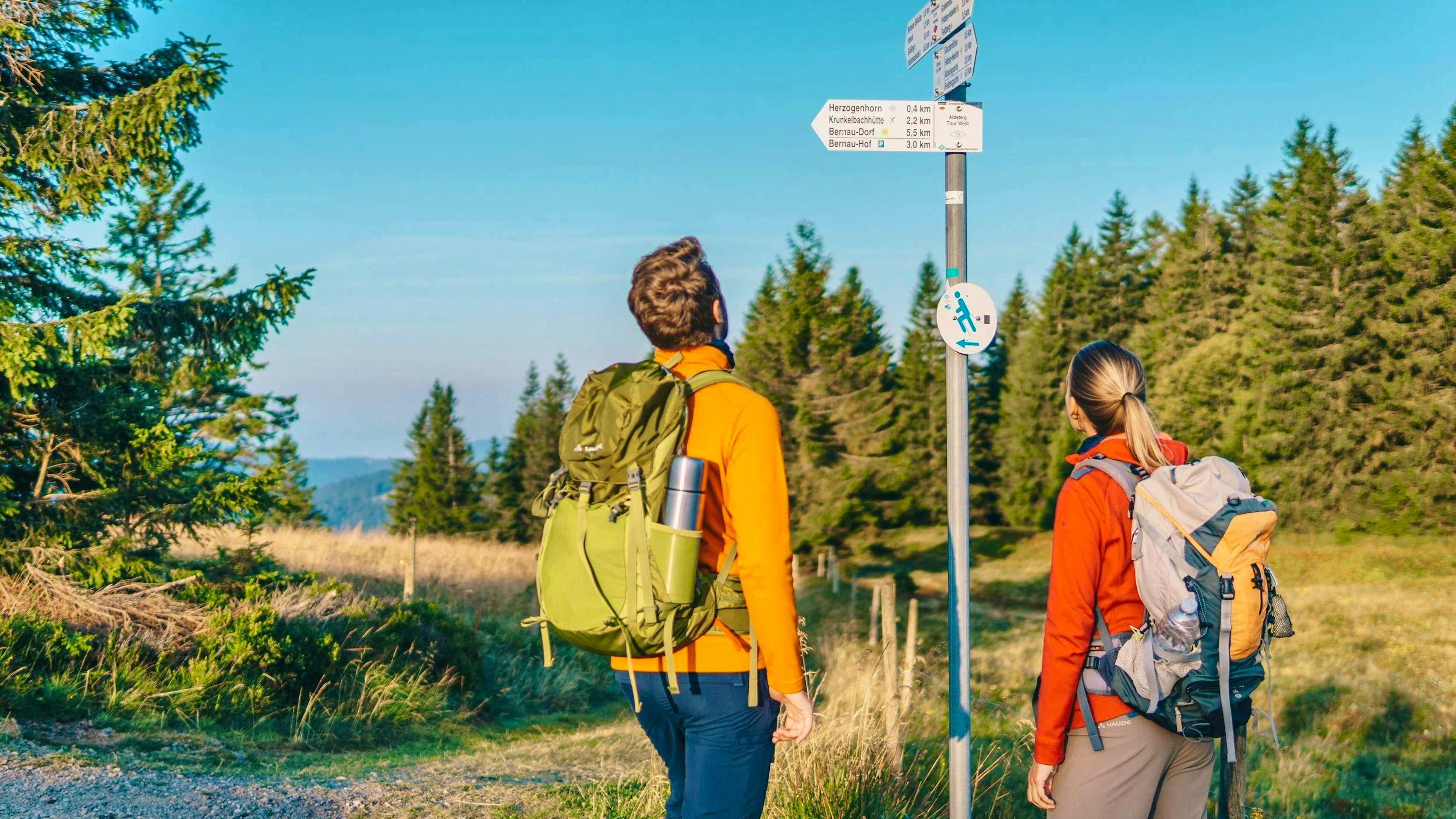 Parfaitement balisés pour les excursions d’une journée ou d’une demi-journée: les «Sentiers gourmands de la Forêt-Noire».