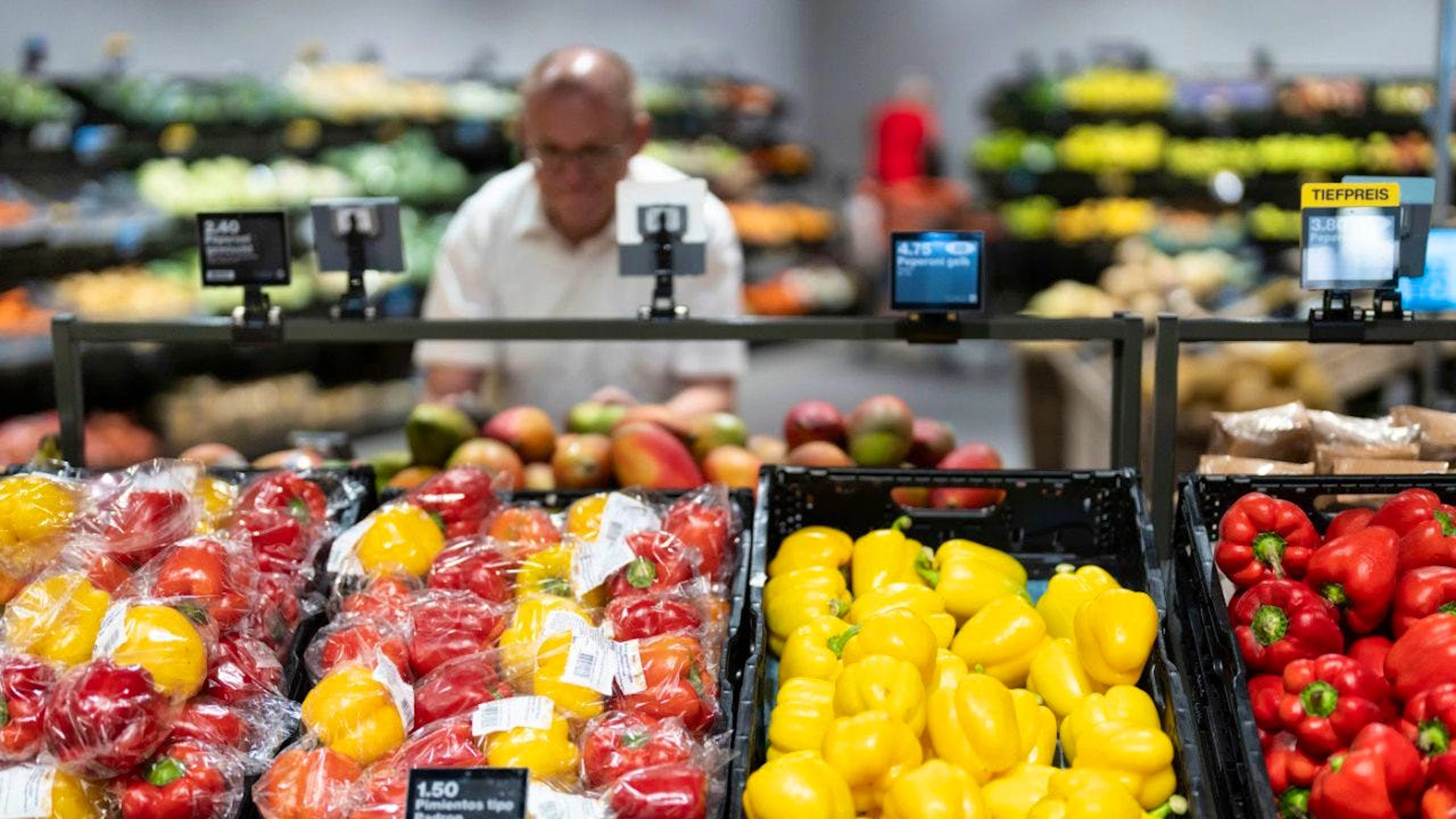 Le sac doit à nouveau être compris dans le prix des fruits et légumes en vrac (image d'illustration/archives).
