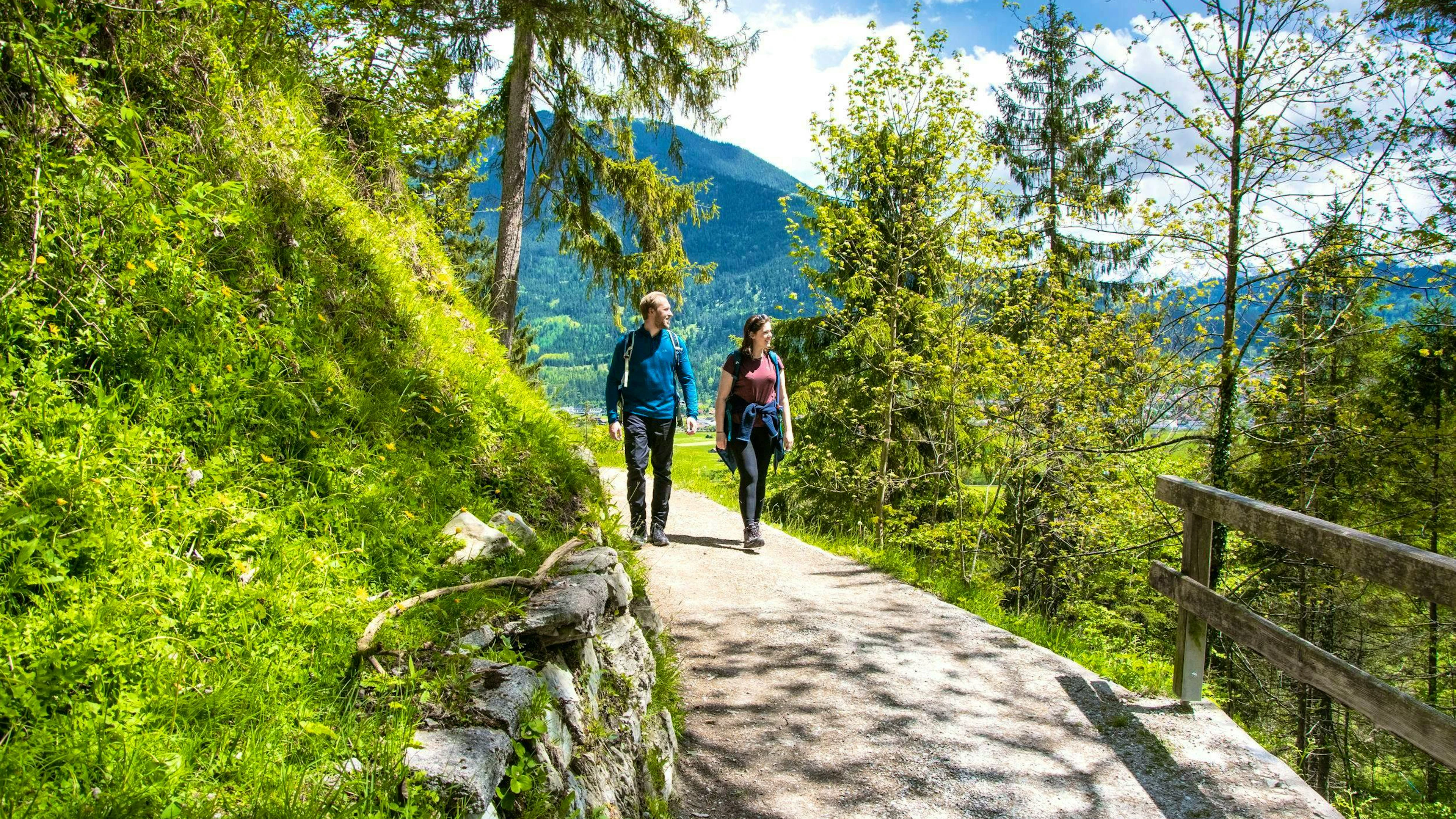 Des promenades faciles aux itinéraires plus exigeants.