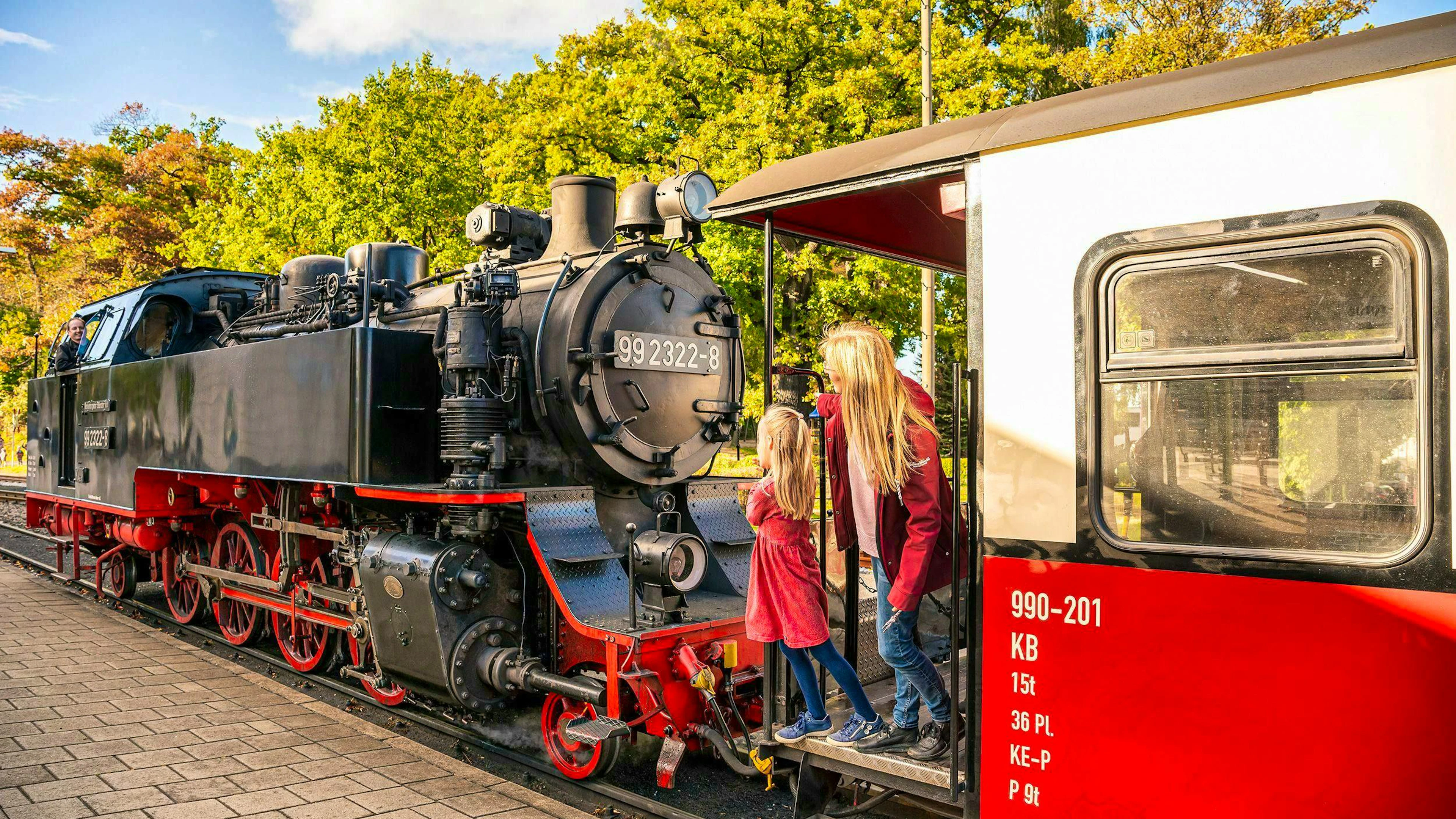 Le train historique «Molli» relie Bad Doberan à Kühlungsborn