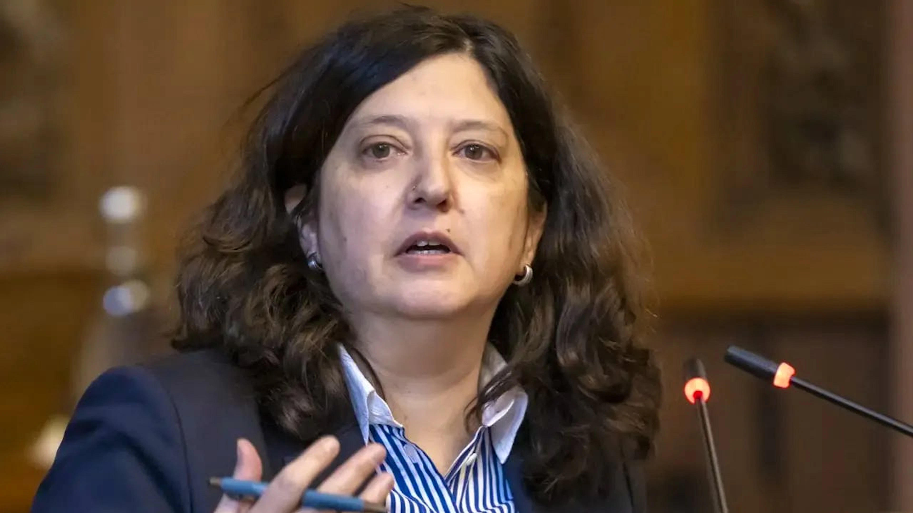 Michela Seggiani fordert eine KI-Steuer als Kompensation für entlassene Mitarbeiter.