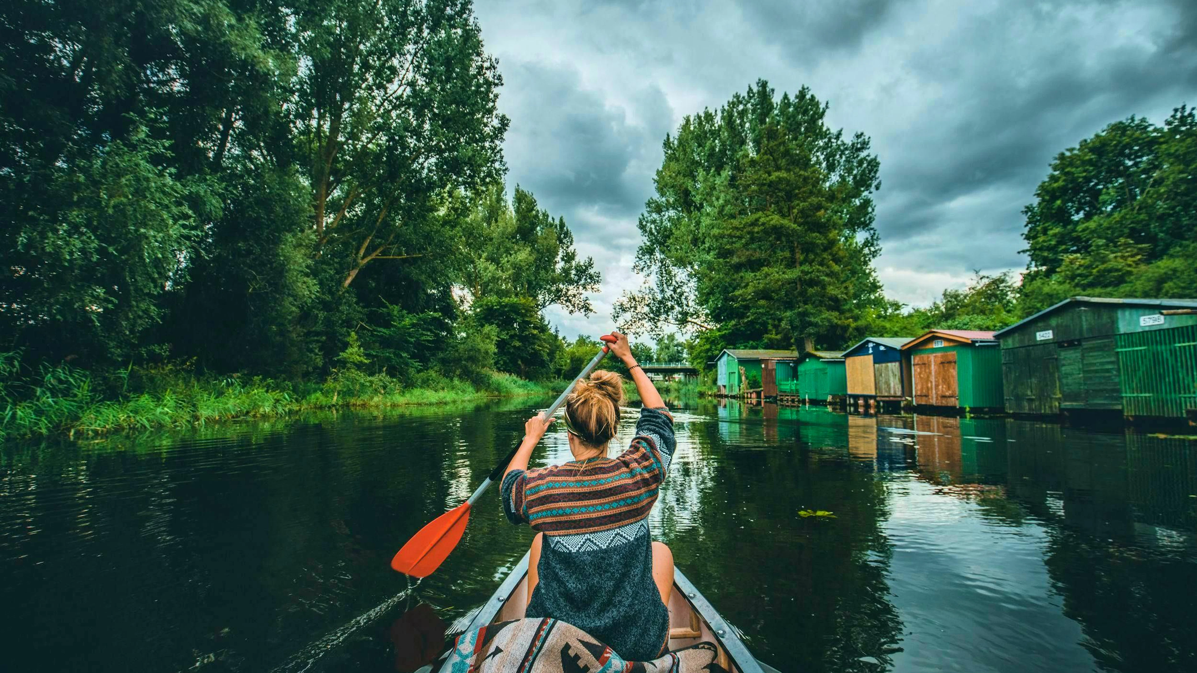 Les adeptes de sport opteront pour une excursion en canoë.