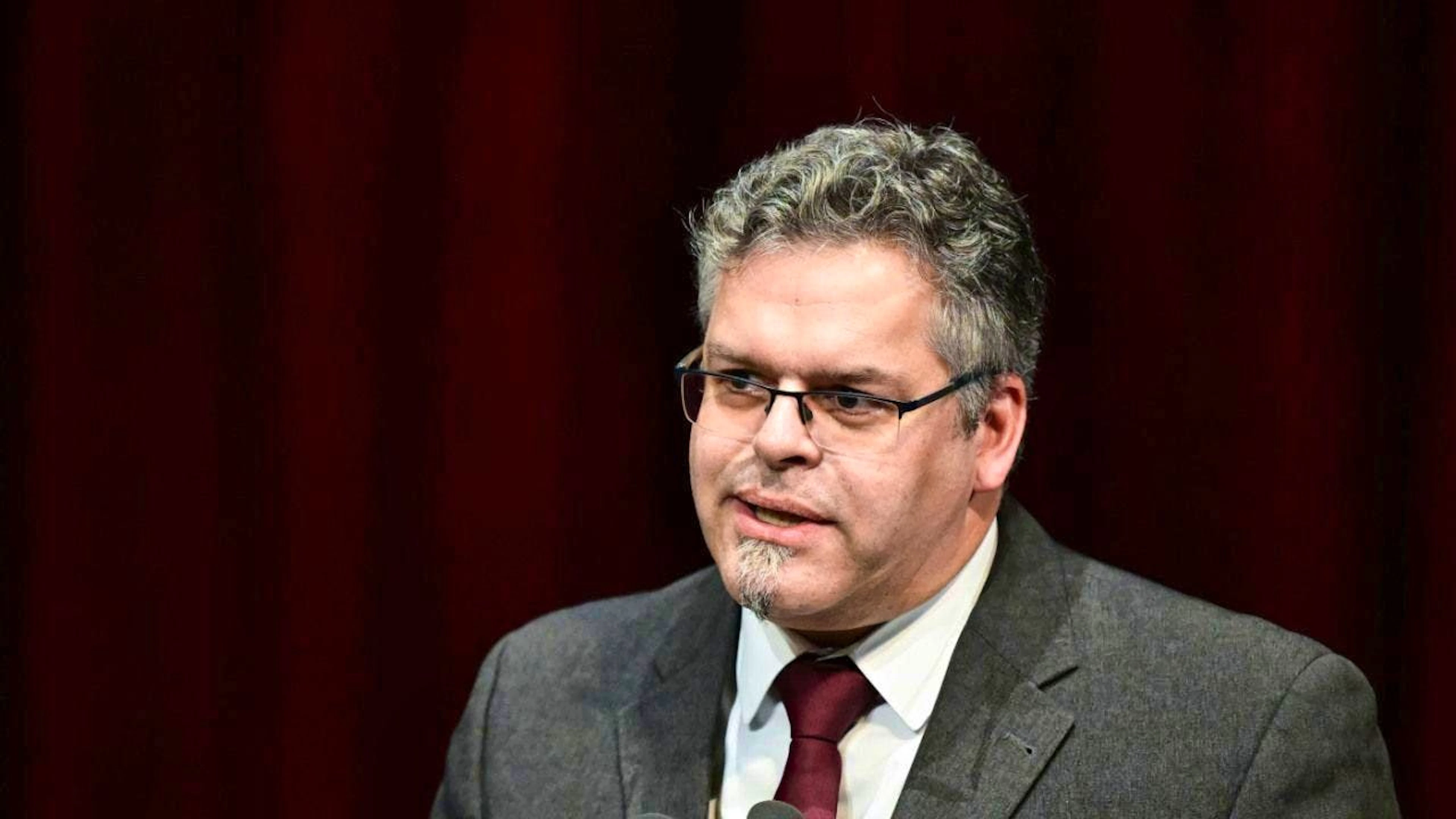 “A pre-recorded confession video was seized from one of the suspects,” said Federal Prosecutor General Jens Rommel at his office’s annual press conference in Karlsruhe. (File photo)