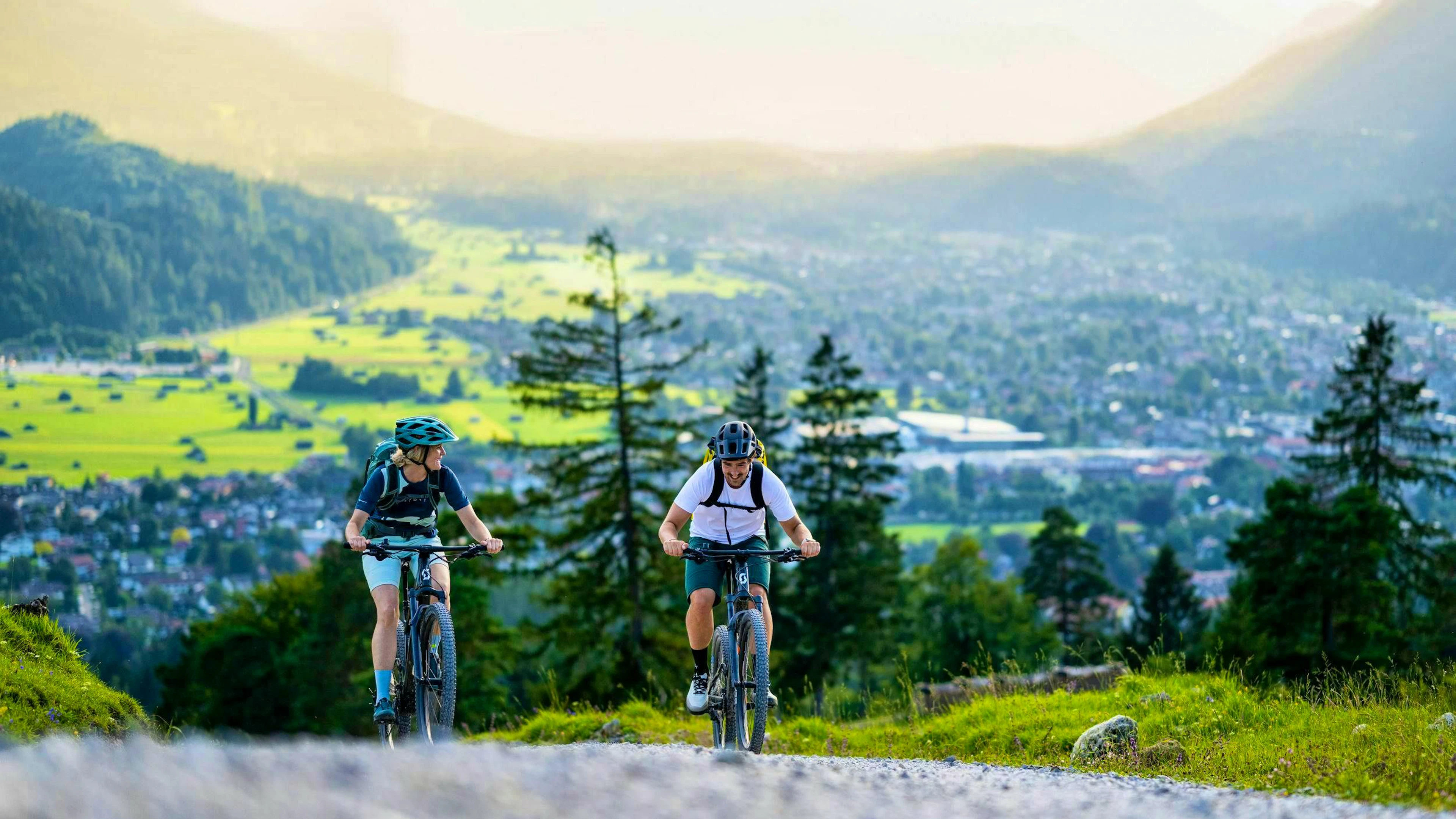 Du VTT pour tous les niveaux: c’est ici, à Garmisch-Partenkirchen.