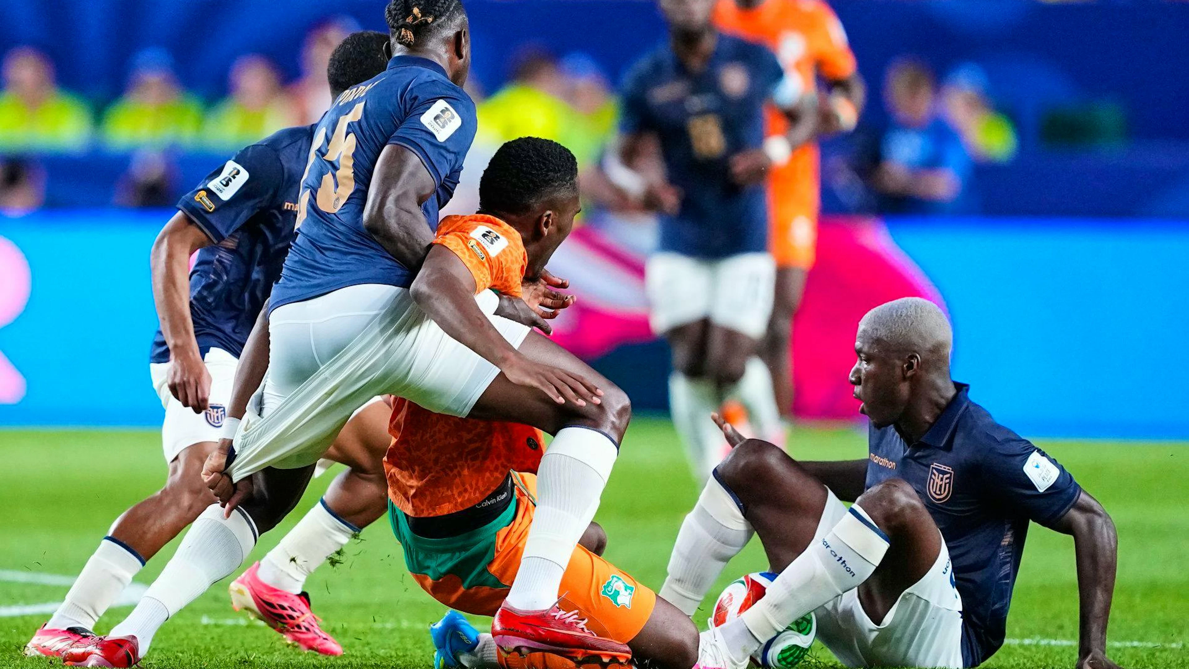 Ecuador-Costa d'Avorio è stata molto combattuta.