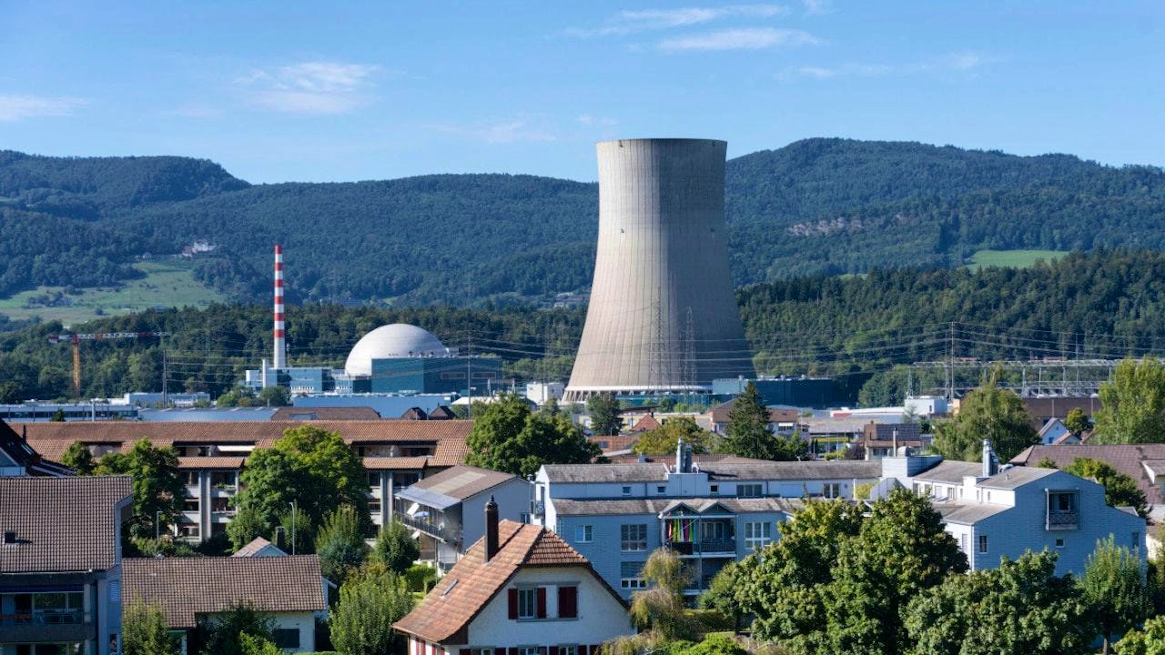 Der Kühlturm des Kernkraftwerks Gösgen im Kanton Solothurn. (Archivbild)