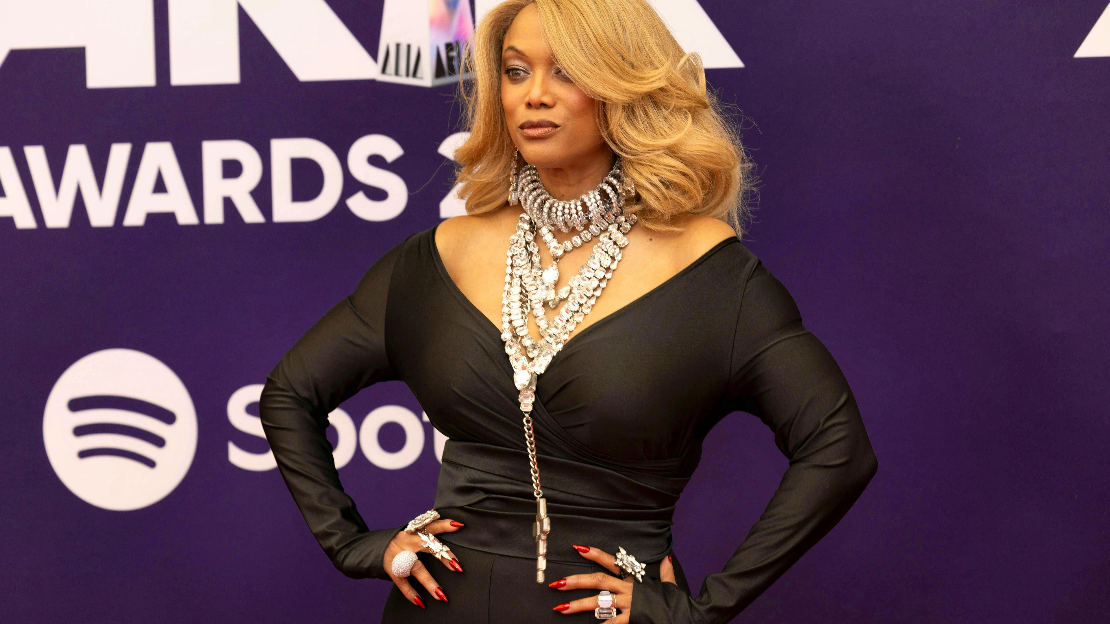 La mannequin et présentatrice Tyra Banks était le visage de l'émission de télé-réalité «America's Next Top Model».