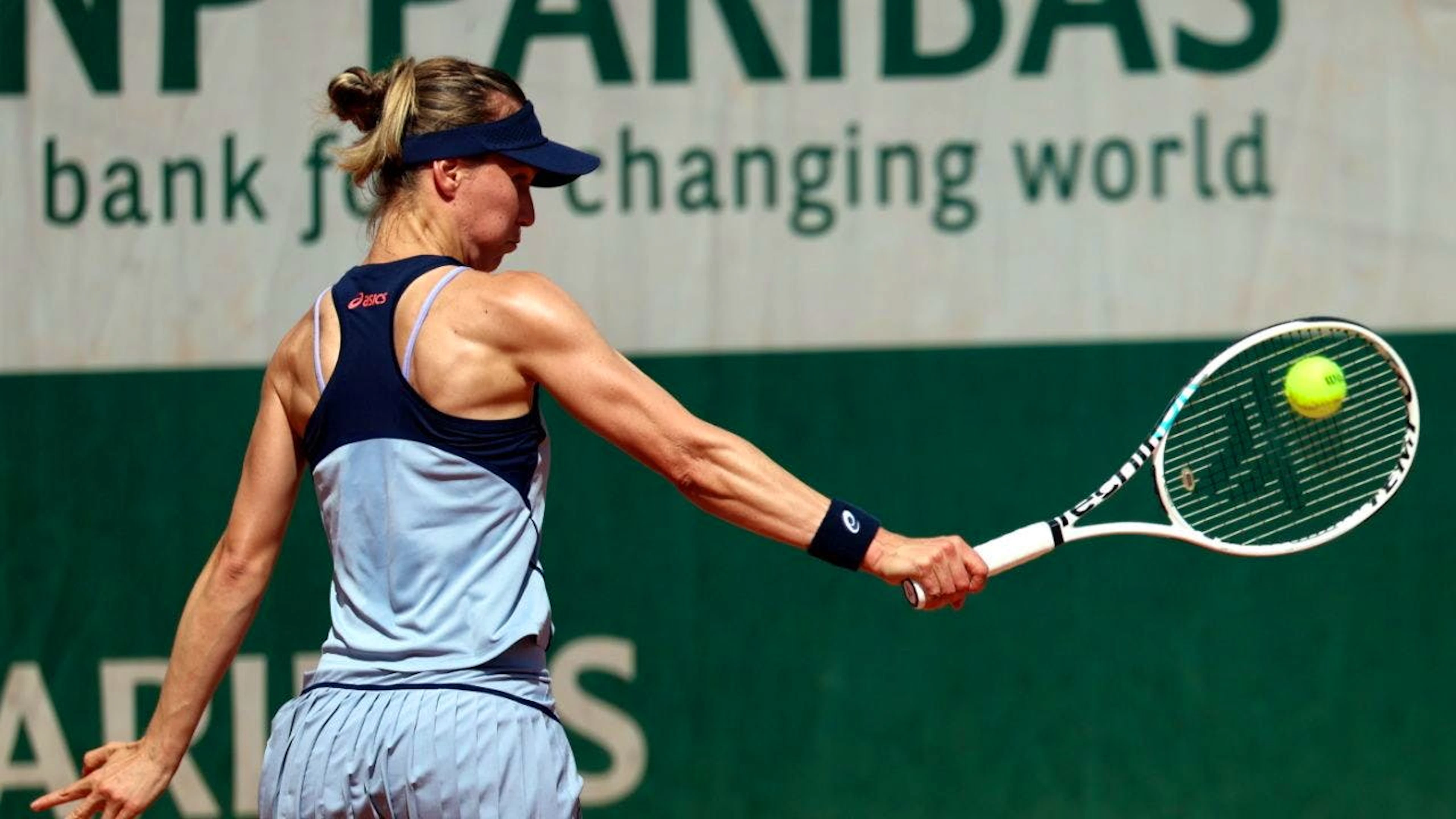 Viktorija Golubic continue sa route sur le gazon de Nottingham.