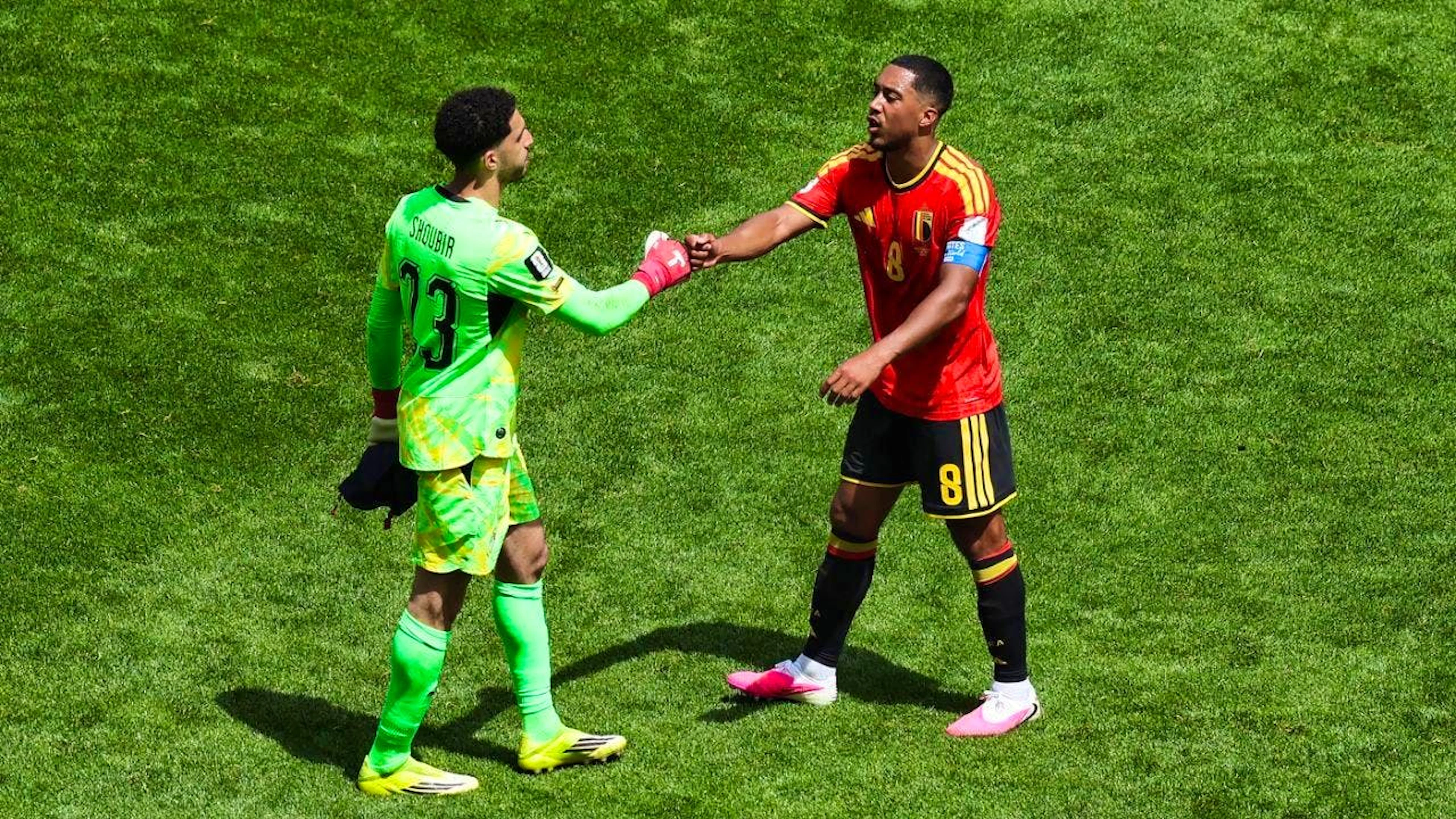 Egypt vs. Belgium was just one of four games on Monday that ended in a draw