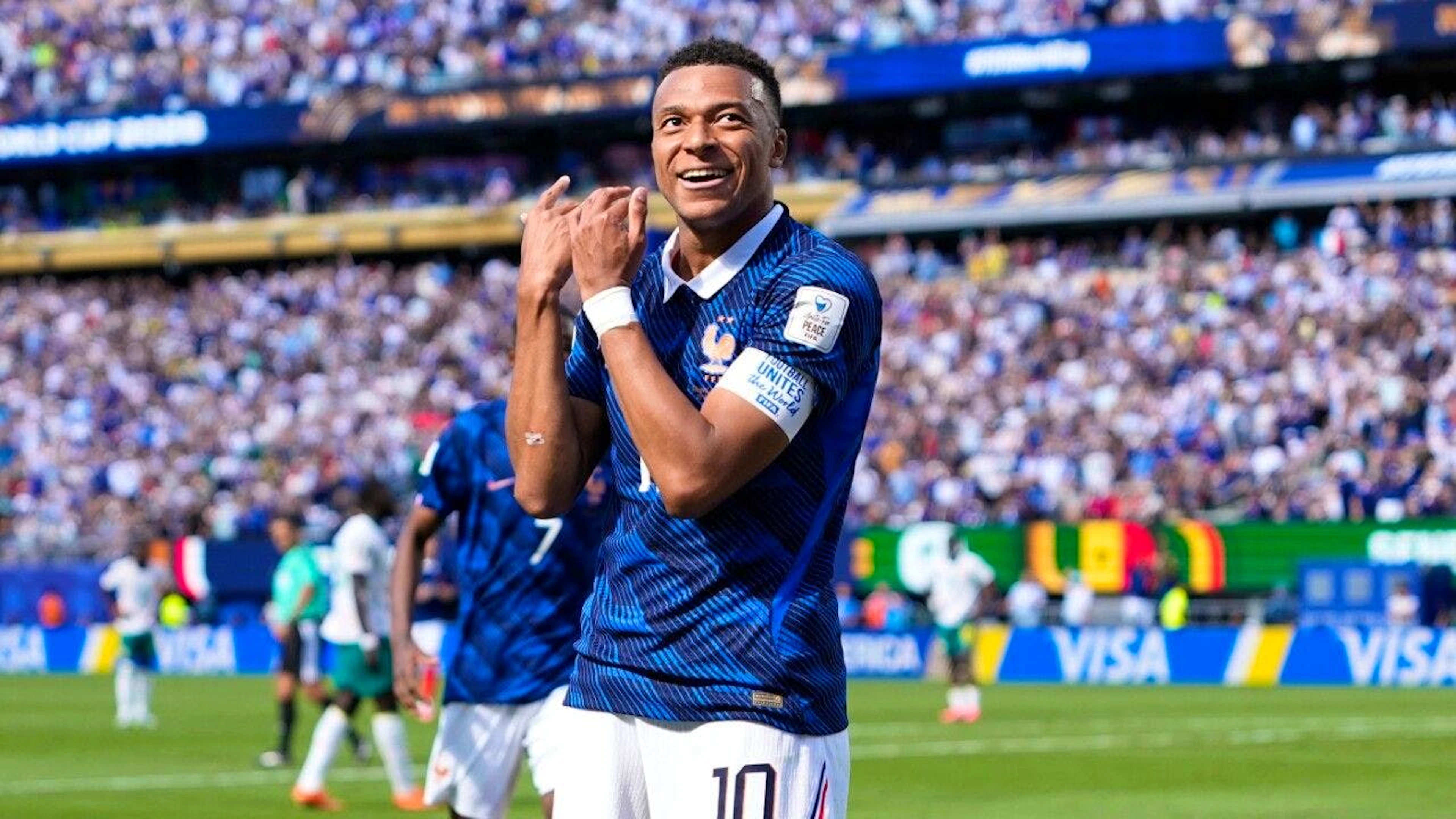Kylian Mbappe en est à 14 buts en Coupe du monde